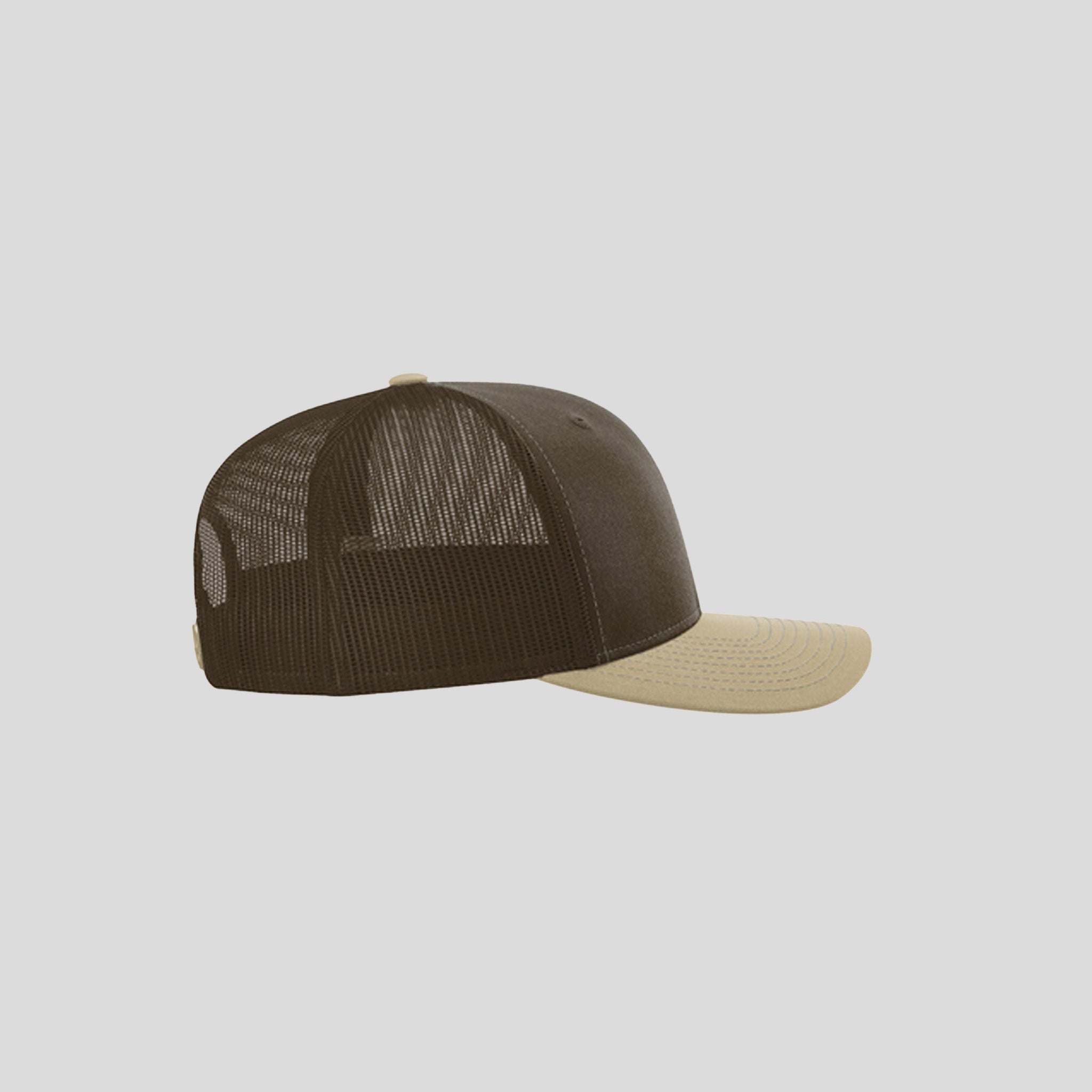 Richardson Trucker Cap | Brown/Brown/Khaki