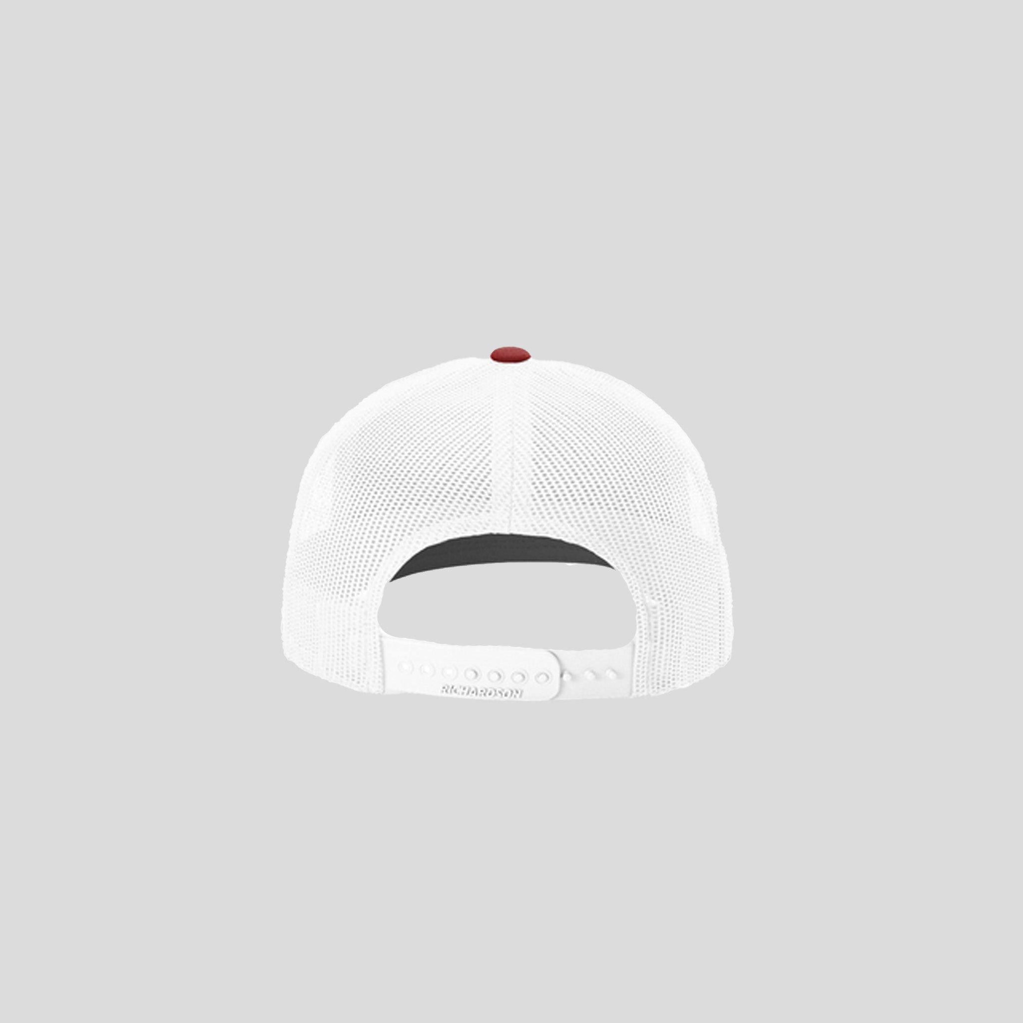 Richardson Trucker Cap | Cardinal/White