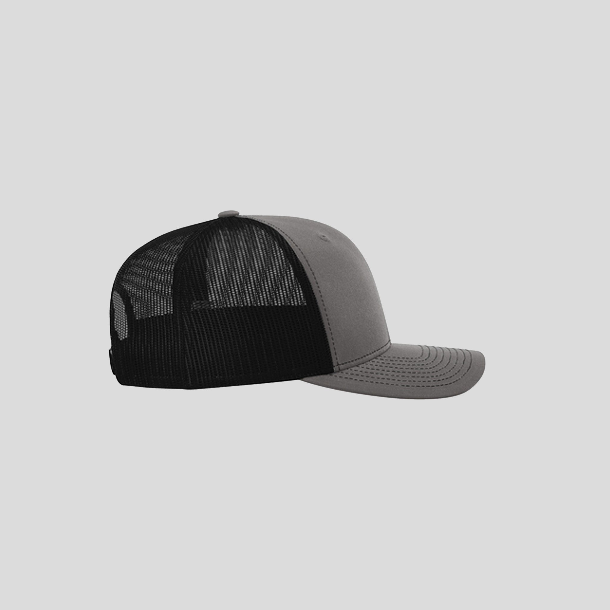 Richardson Trucker Cap | Charcoal/Black