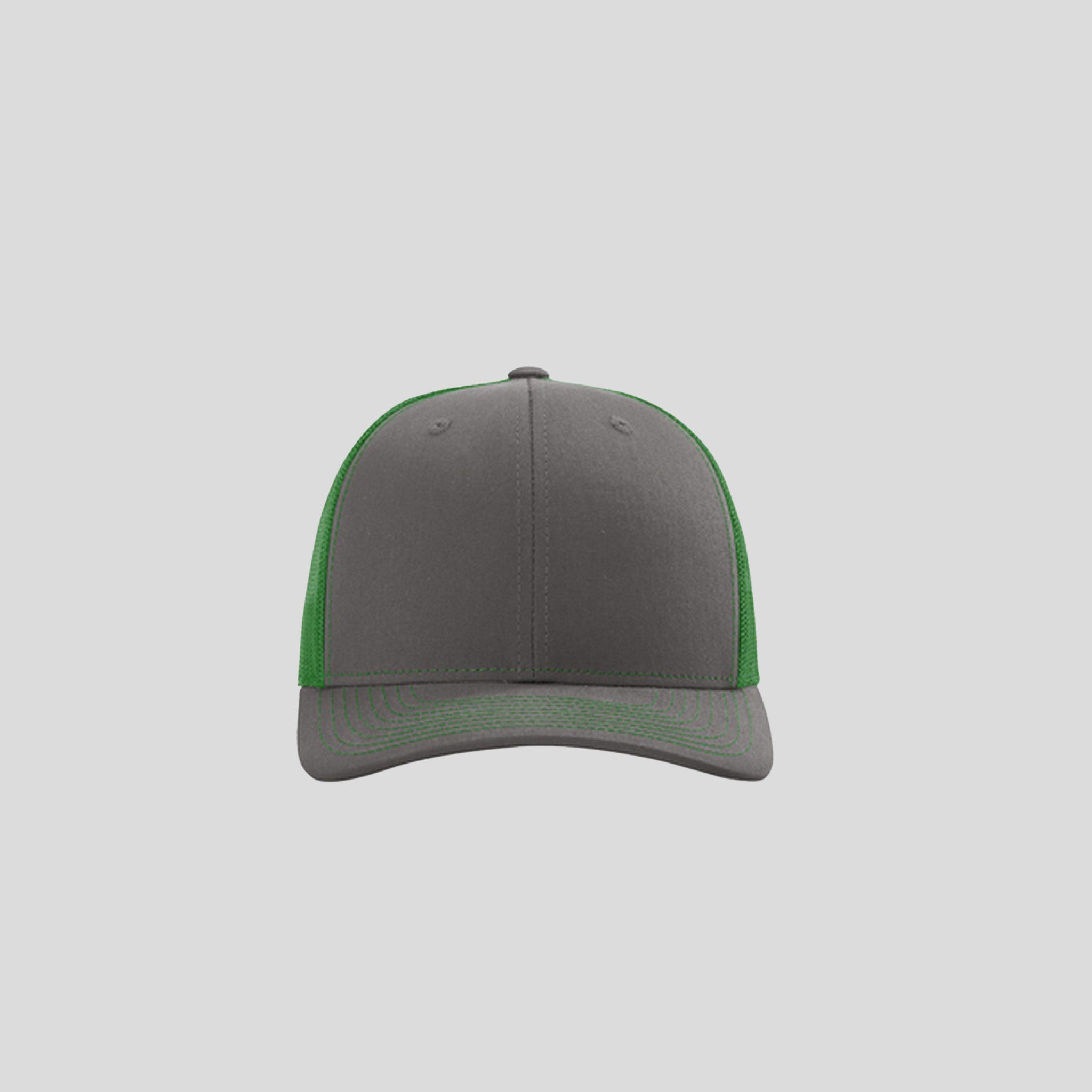 Richardson Trucker Cap | Charcoal/Kelly