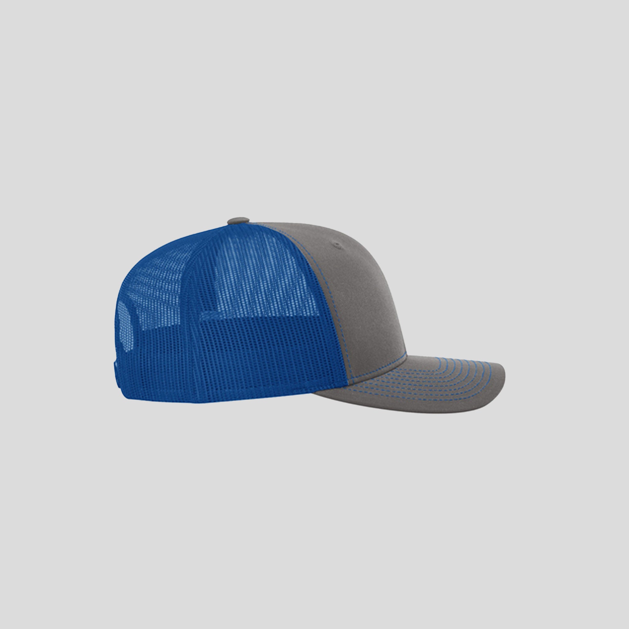 Richardson Trucker Cap | Charcoal/Royal
