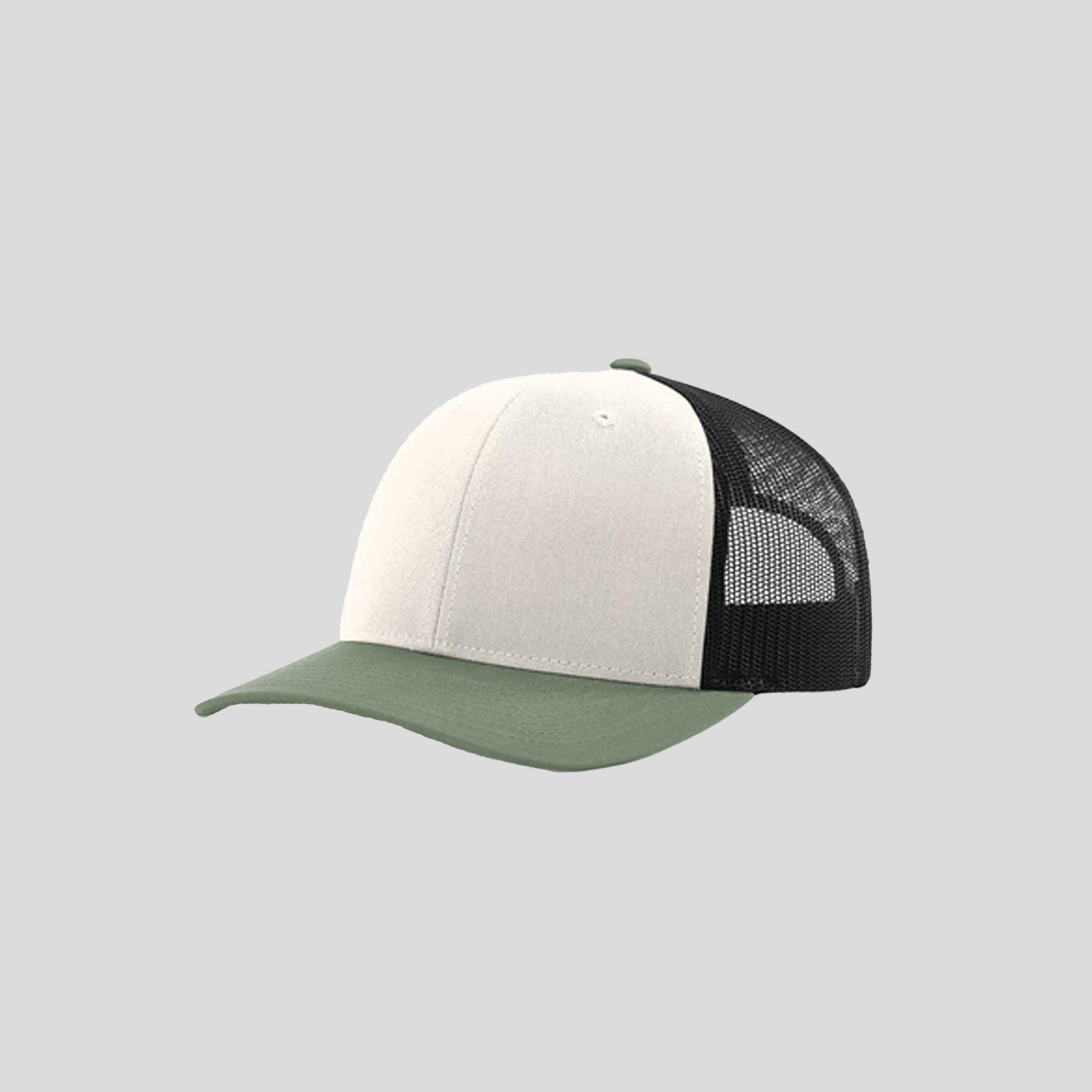Richardson Trucker Cap | Cream/Black/Loden