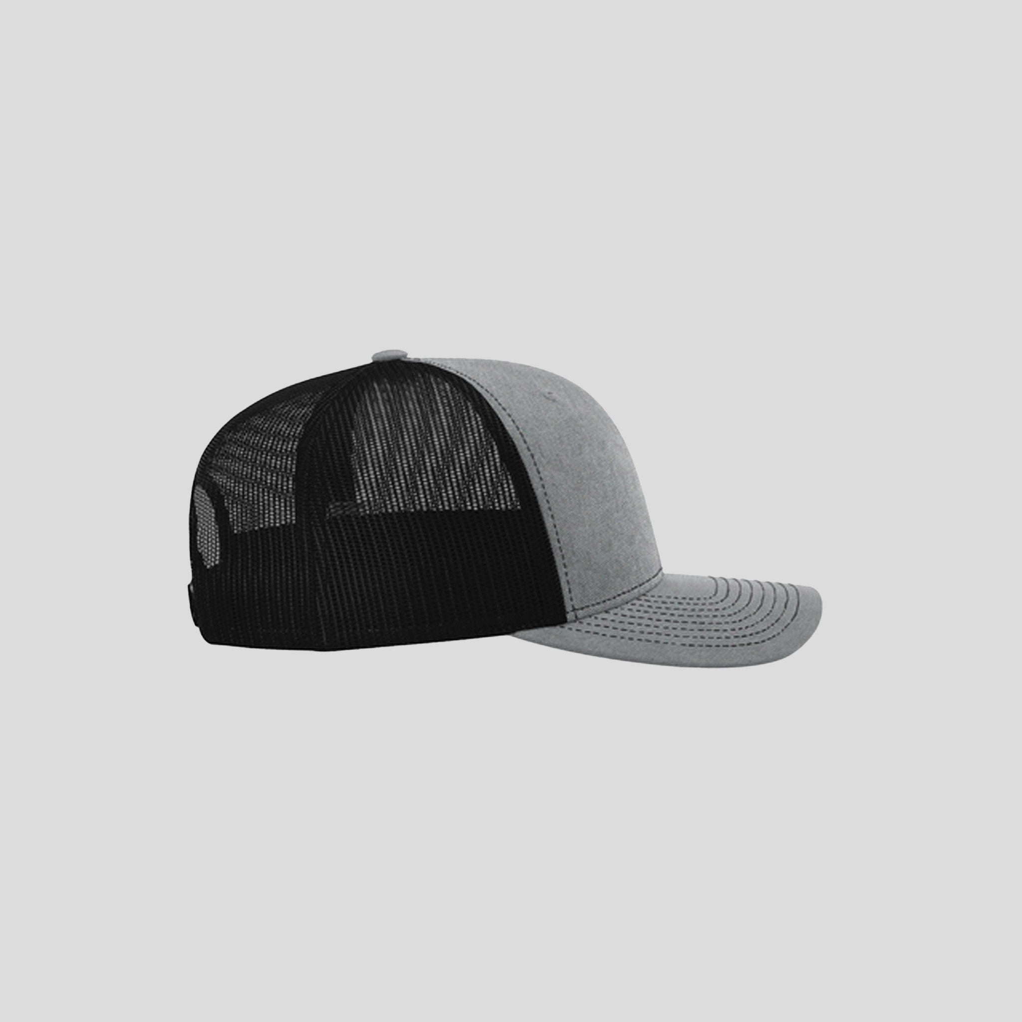 Richardson Trucker Cap | Heather Grey/Black
