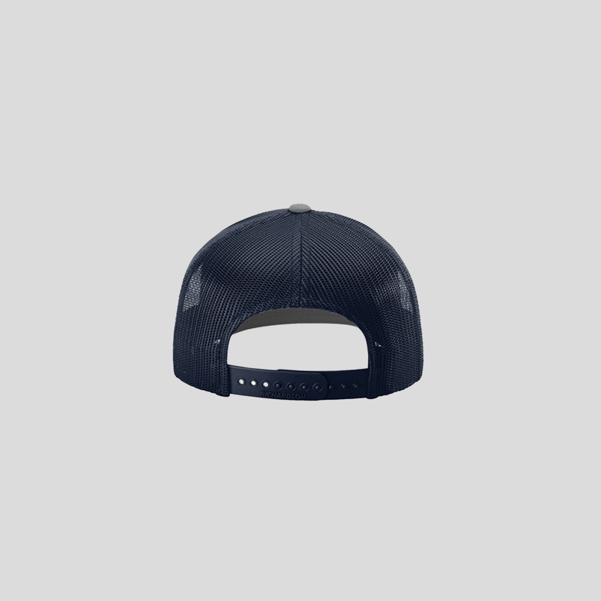 Richardson Trucker Cap | Heather Grey/Navy