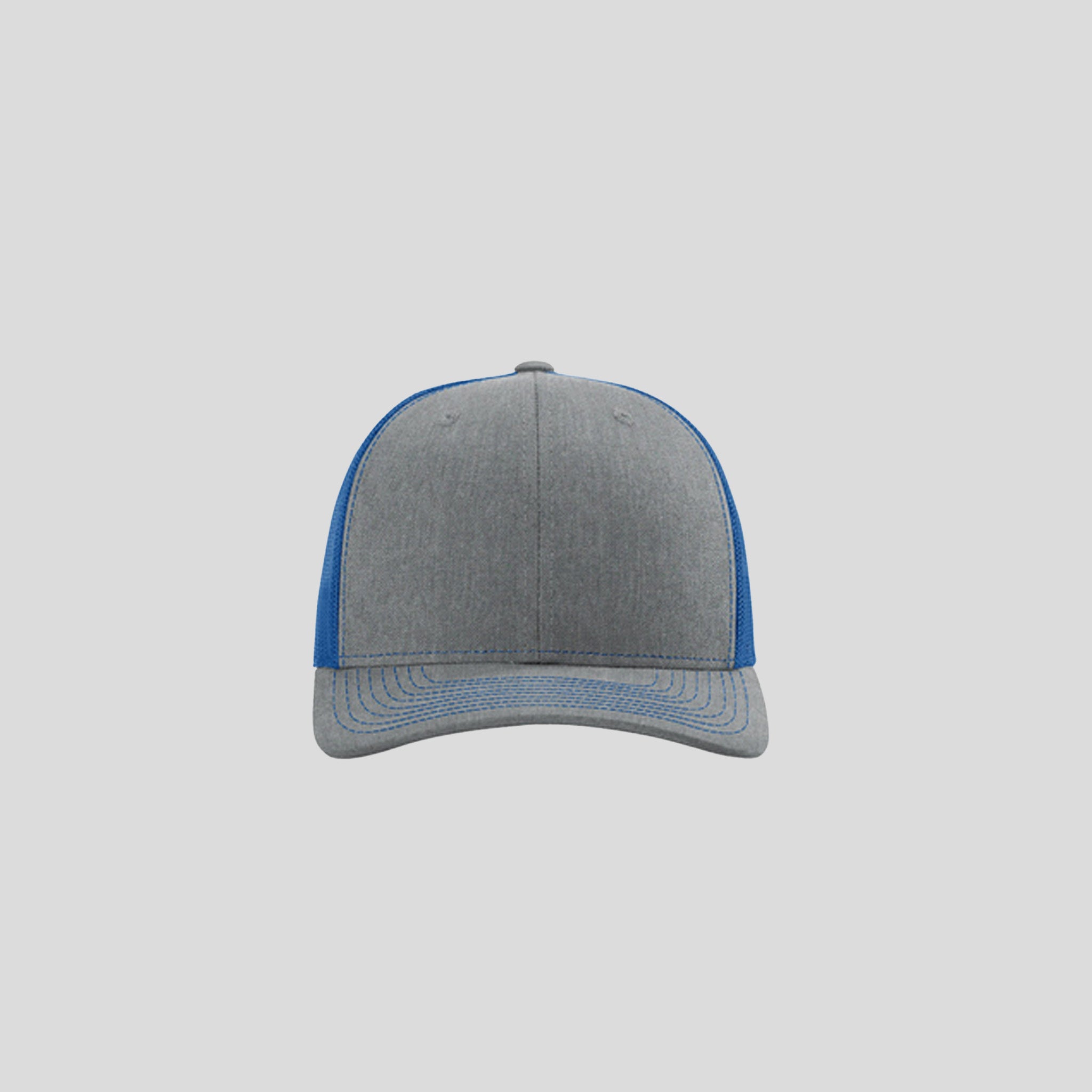 Richardson Trucker Cap | Heather Grey/Royal