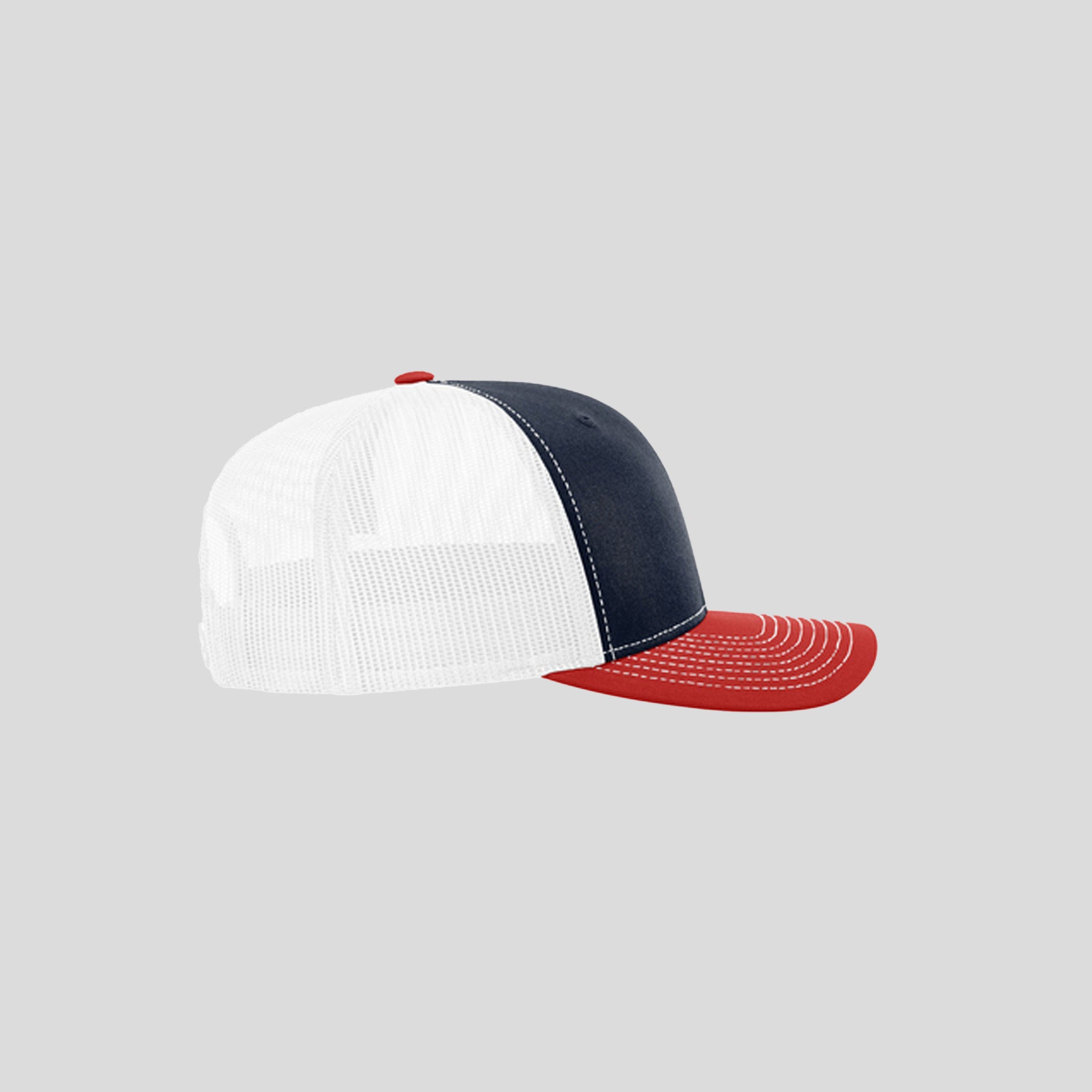 Richardson Trucker Cap | Navy/White/Red