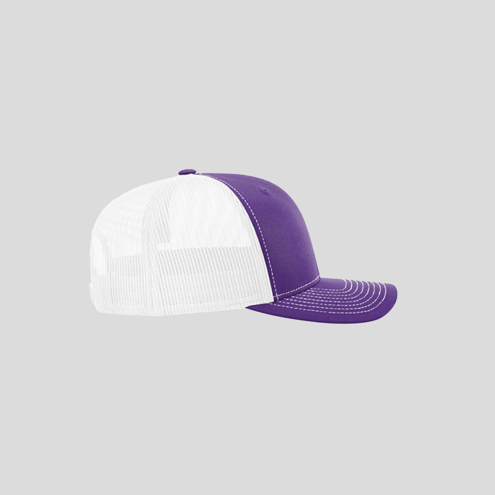 Richardson Trucker Cap | Purple/White