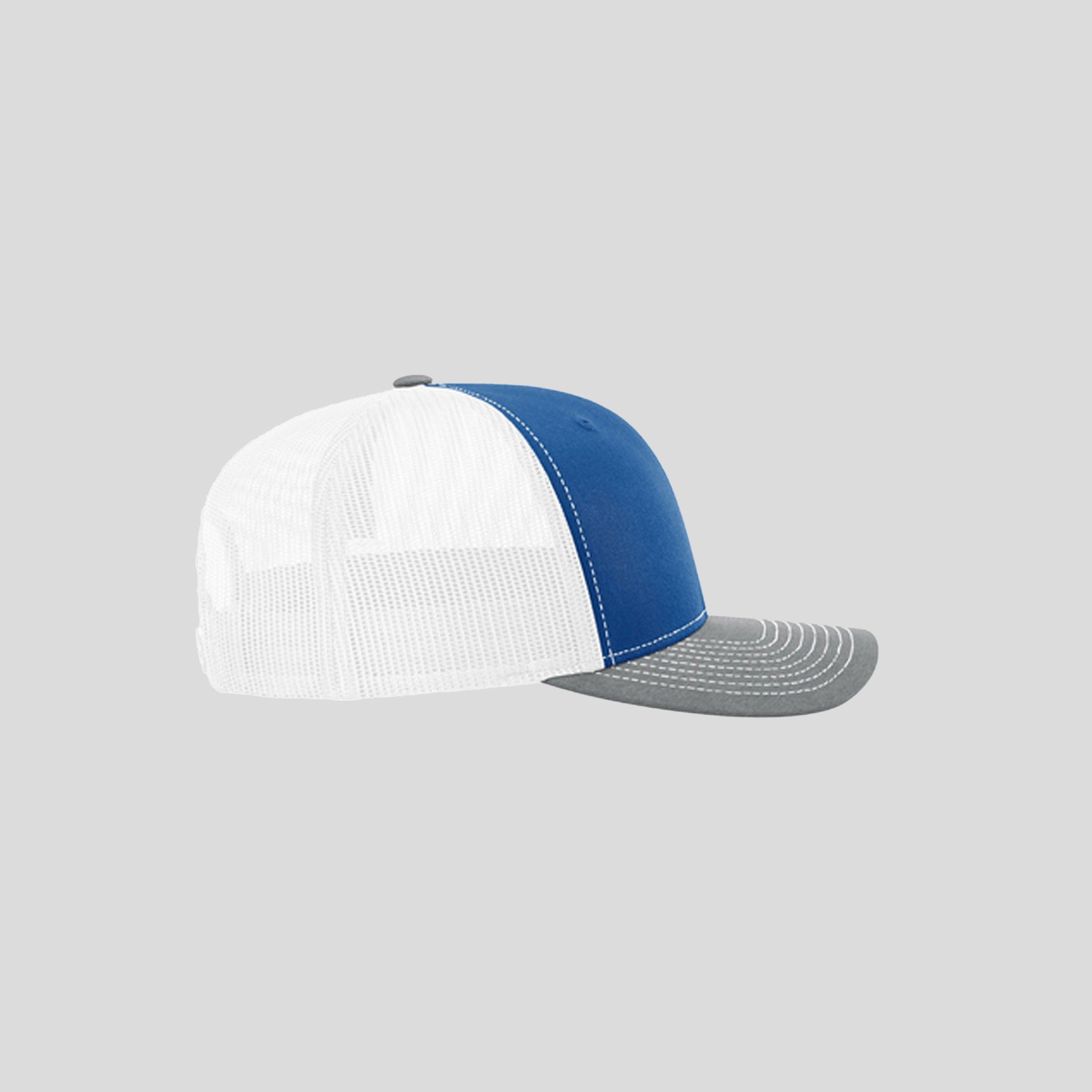 Richardson Trucker Cap | Royal/White/Heather Grey