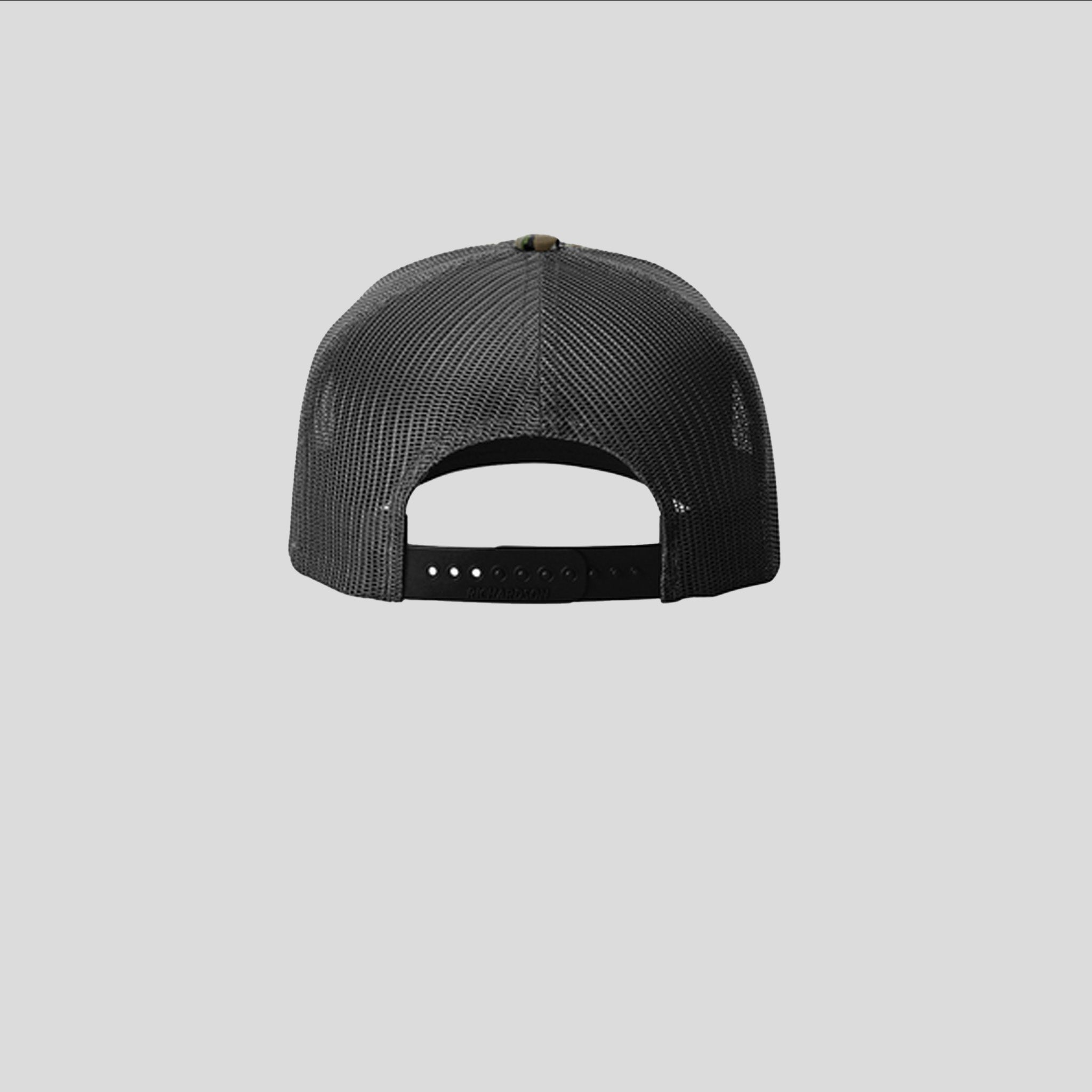 Printed Five-Panel Trucker Hat | Realtree Original/Black