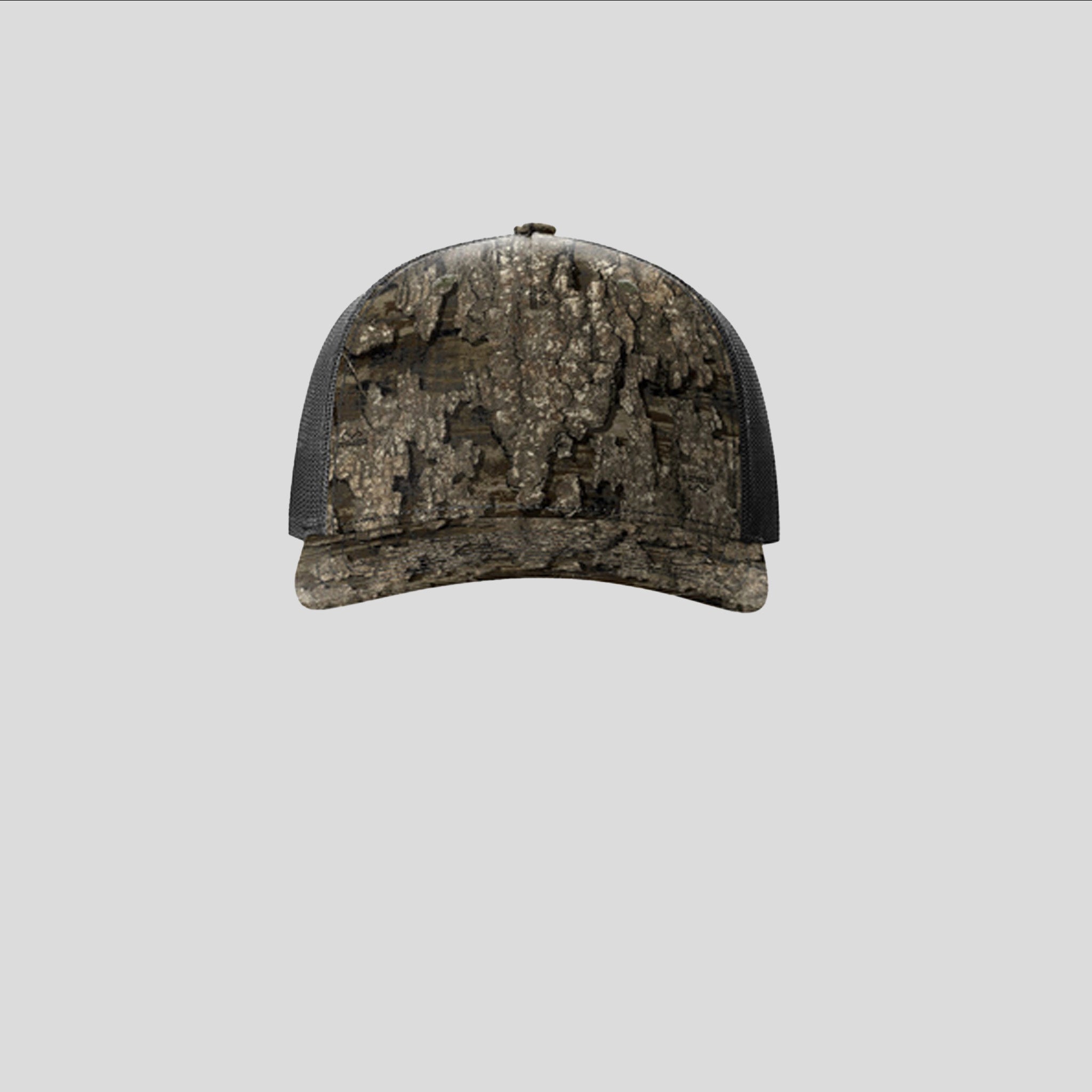 Printed Five-Panel Trucker Hat | Realtree Timber/Black