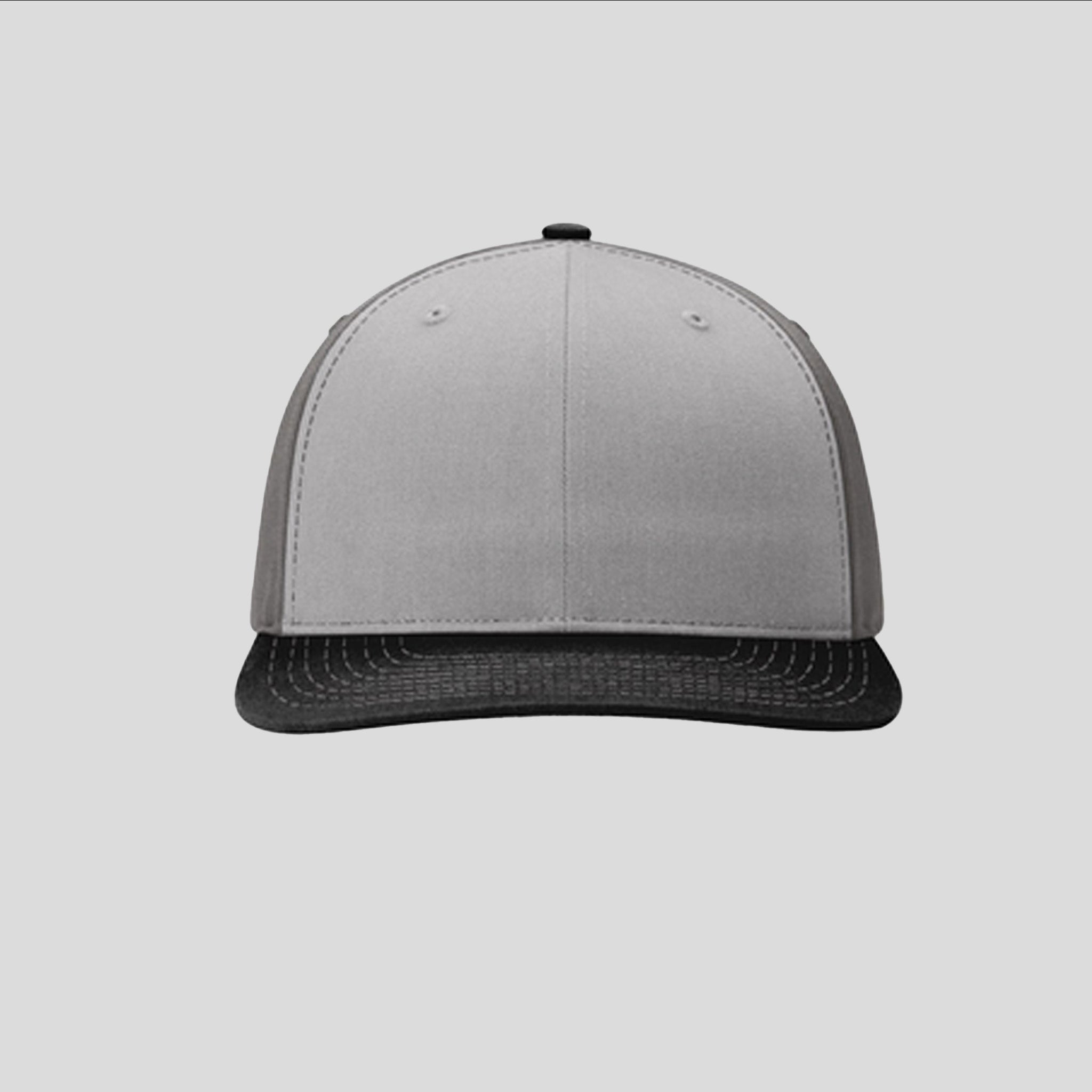 Solid Twill Trucker Hat | Grey/Charcoal/Black
