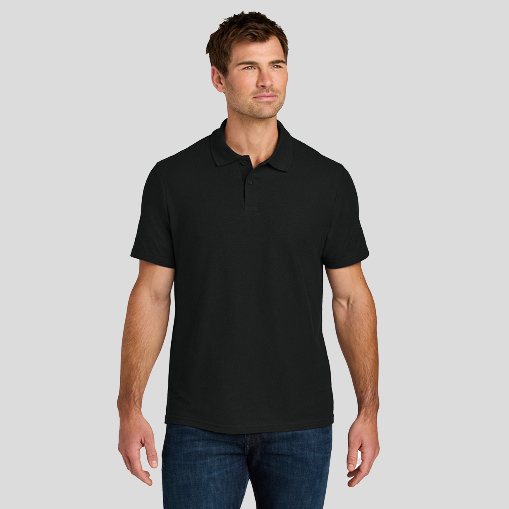 Gildan® Softstyle® Pique Polo | Black