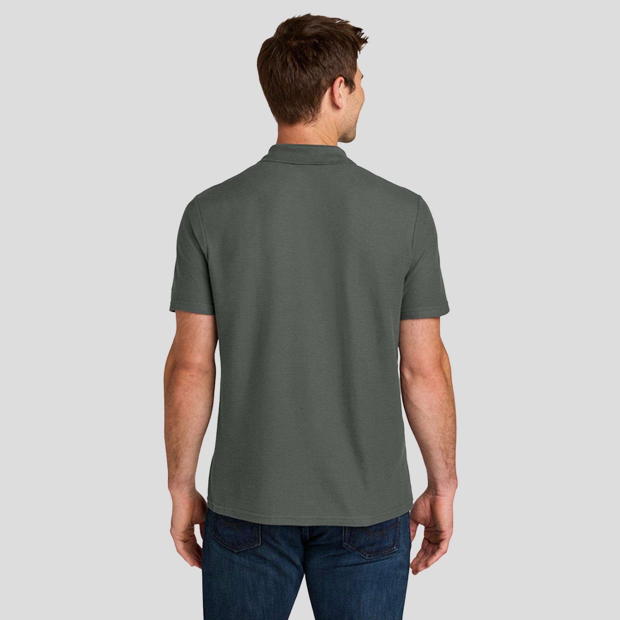 Gildan® Softstyle® Pique Polo | Charcoal
