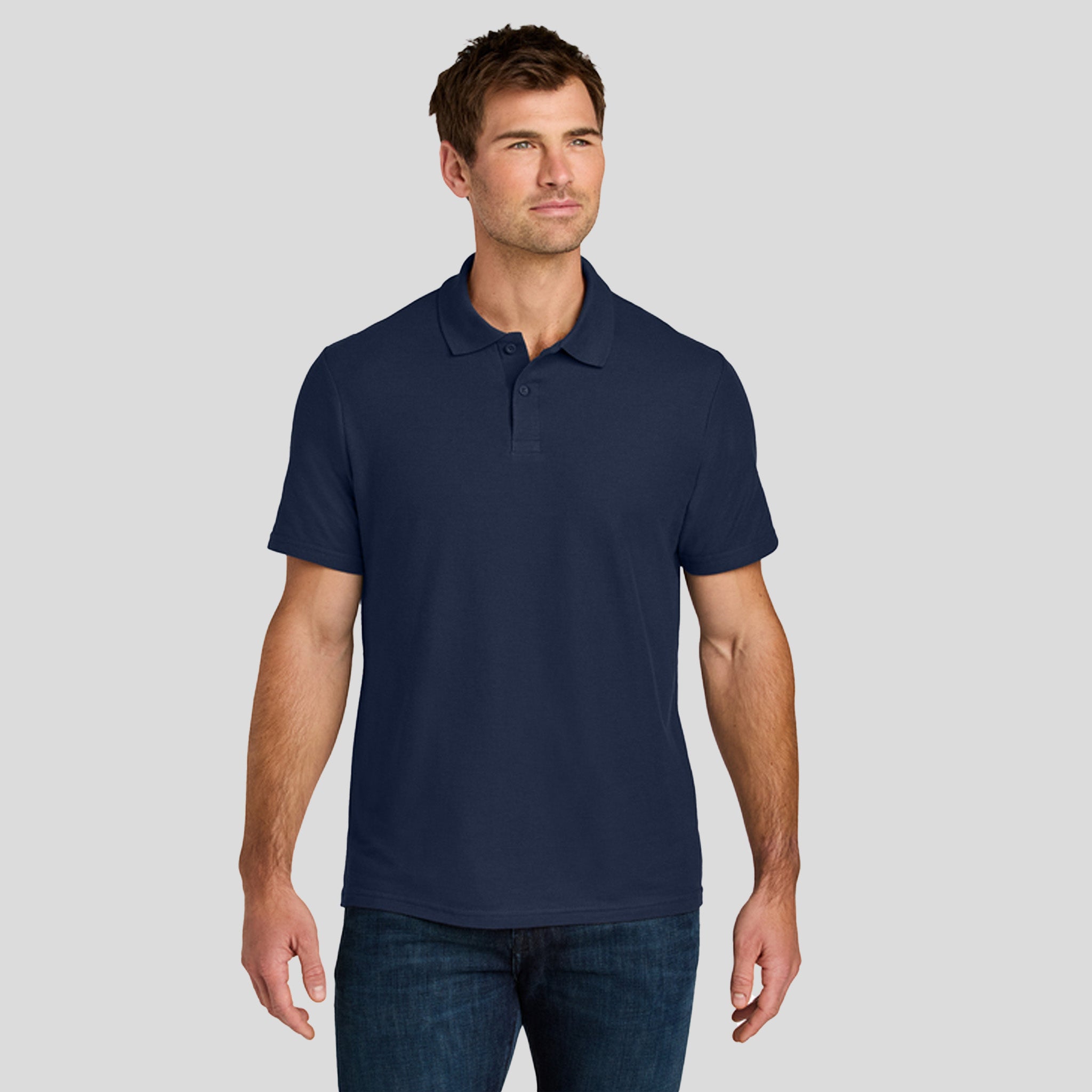 Gildan® Softstyle® Pique Polo | Navy