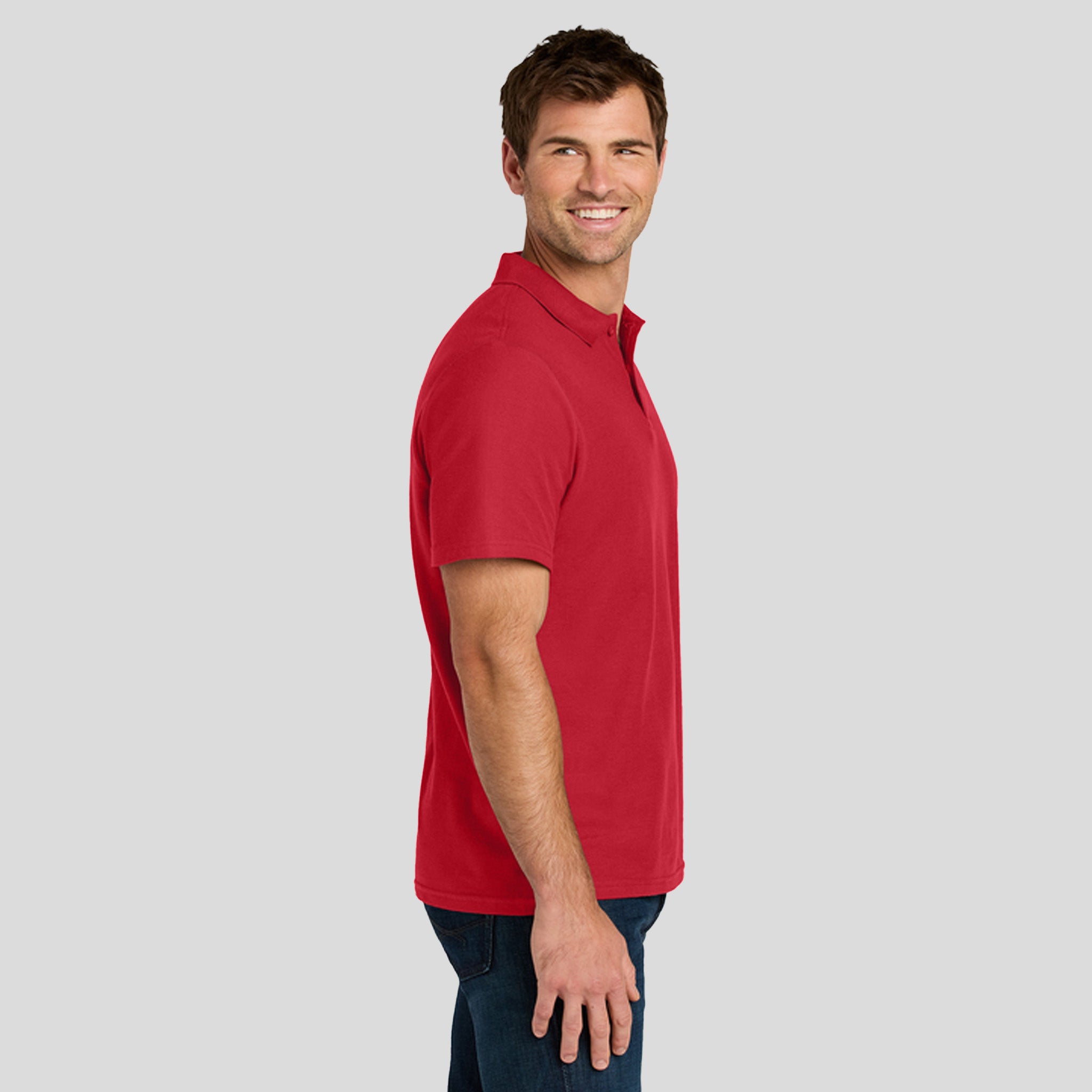 Gildan® Softstyle® Pique Polo | Red