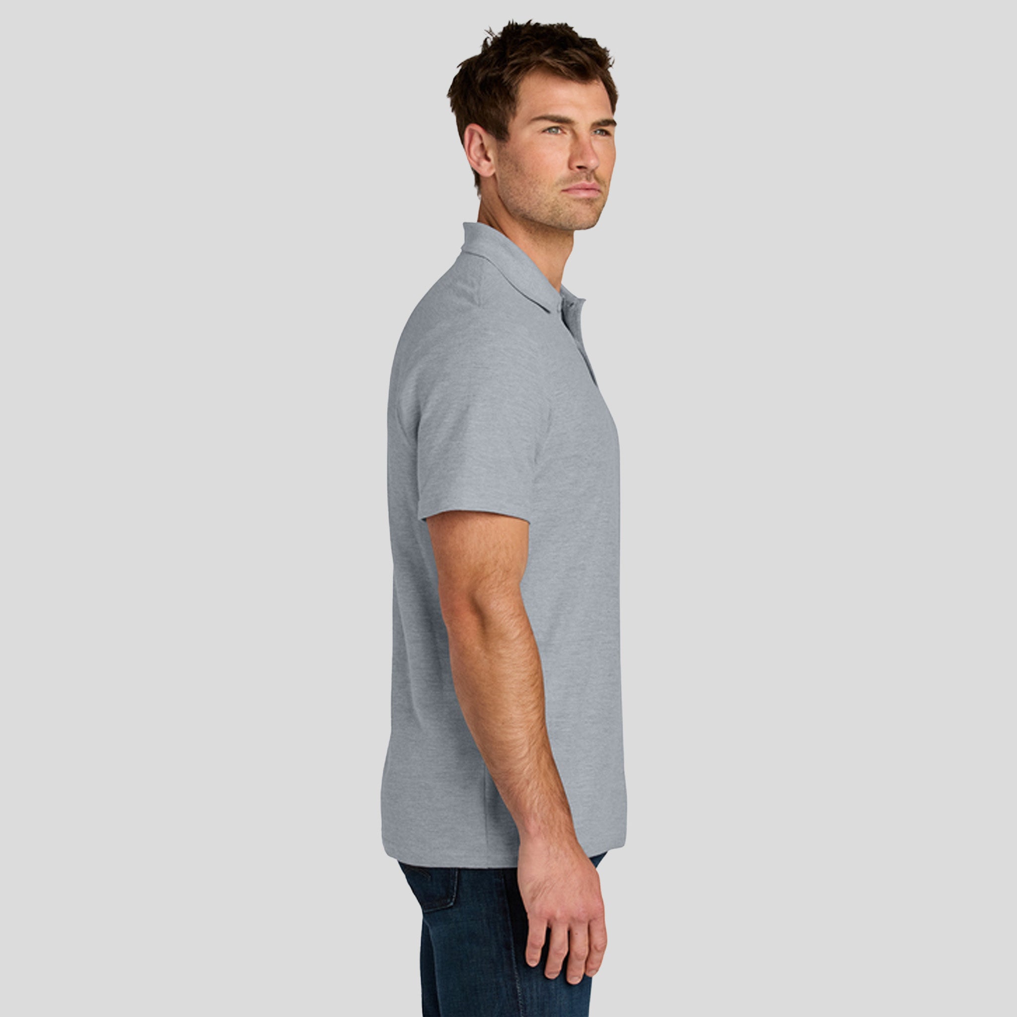 Gildan® Softstyle® Pique Polo | Ring Spun Sport Grey