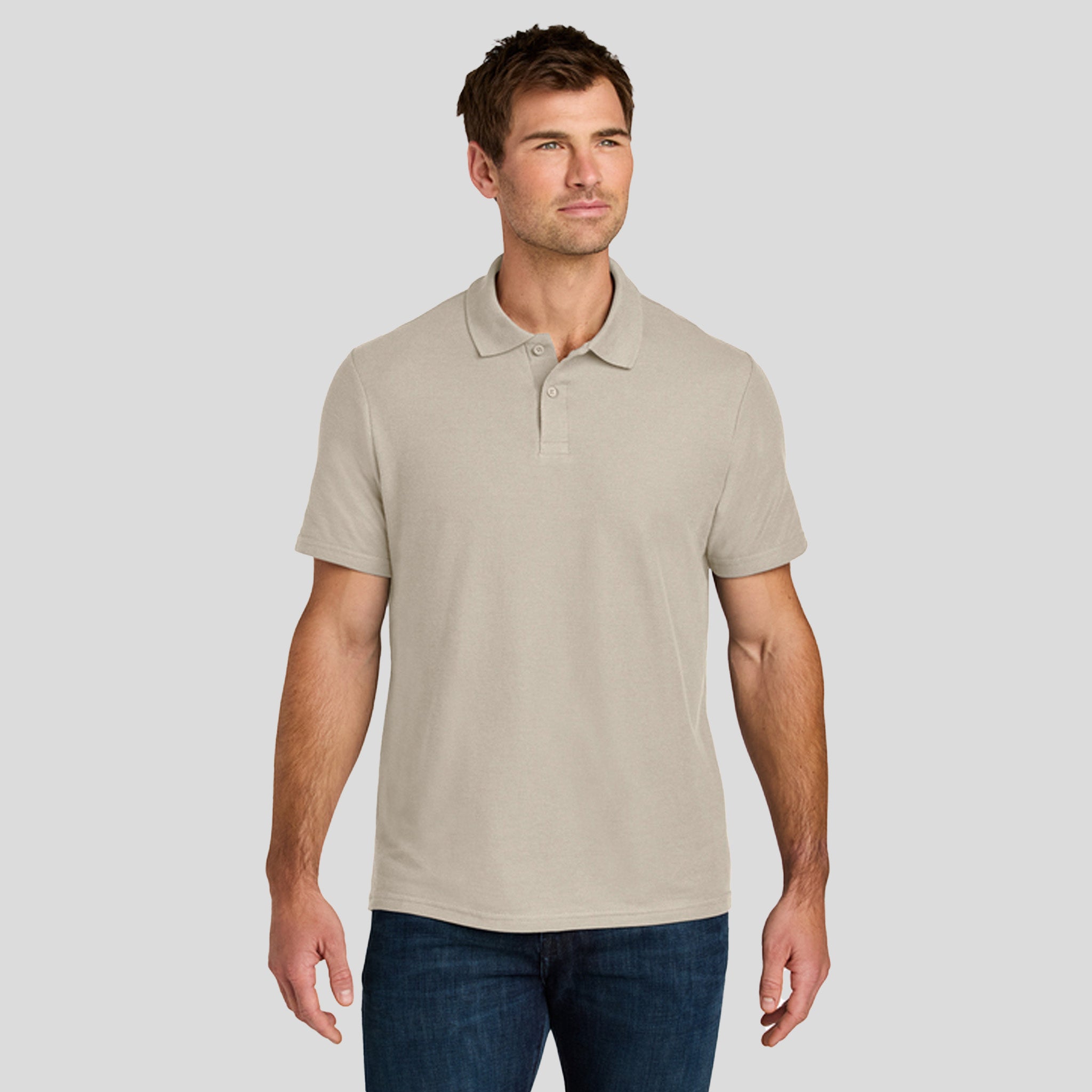 Gildan® Softstyle® Pique Polo | Sand