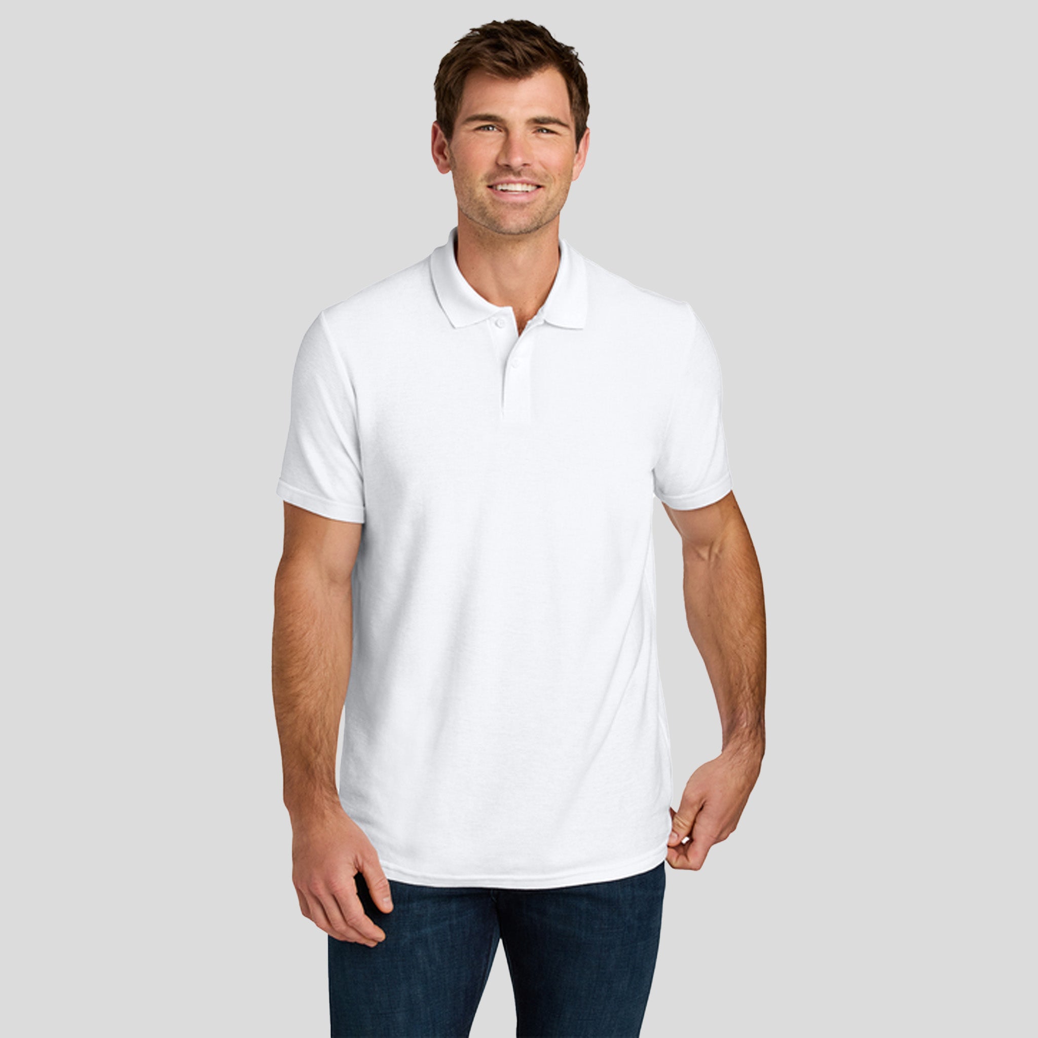 Gildan® Softstyle® Pique Polo | White