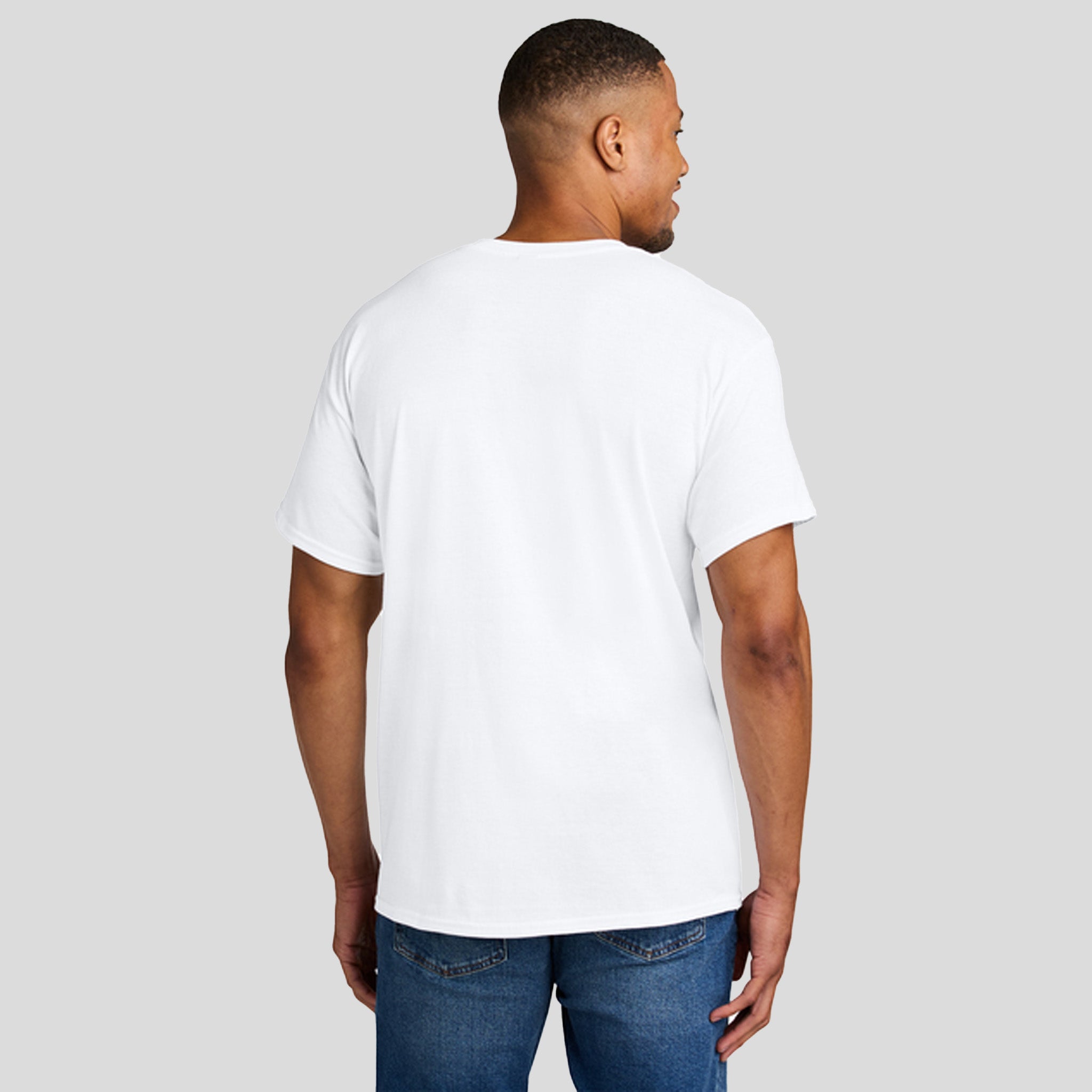 Gildan® DryBlend® 50 Cotton/50 Poly T-Shirt | White