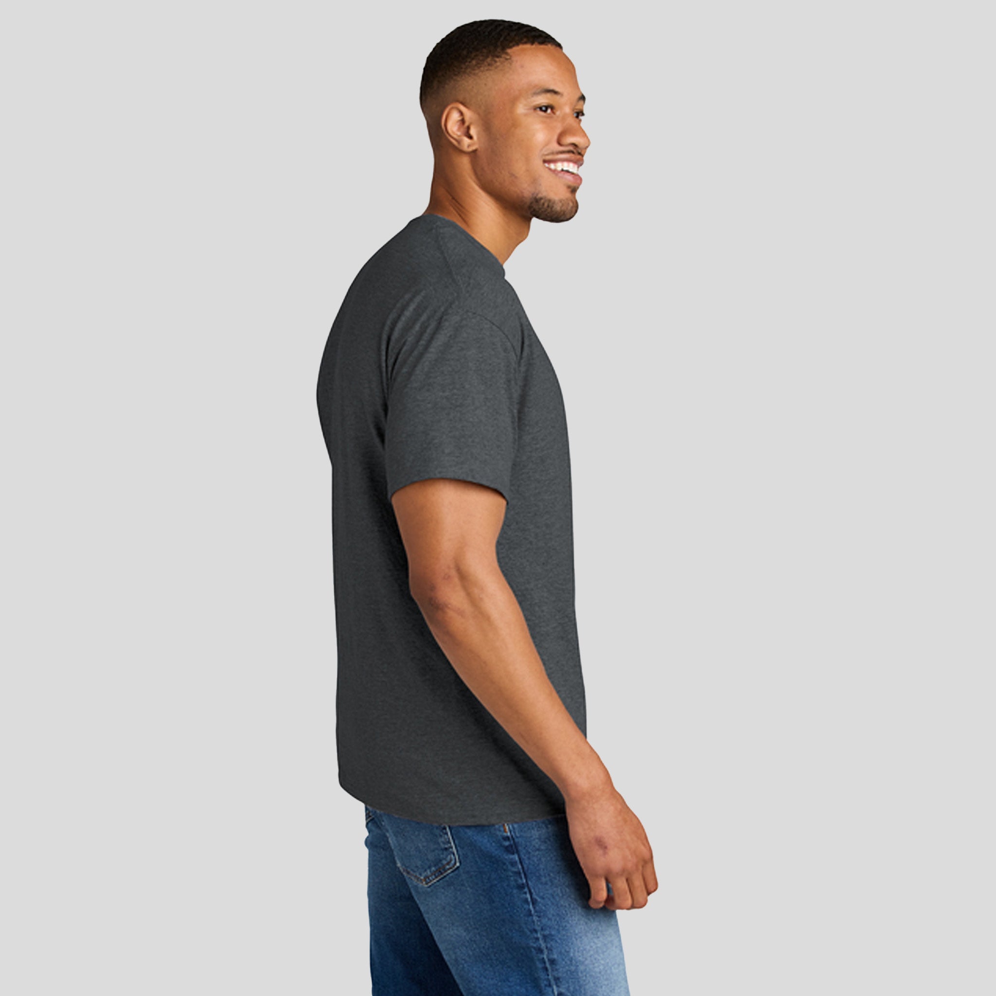 Gildan® DryBlend® 50 Cotton/50 Poly T-Shirt | Dark Heather