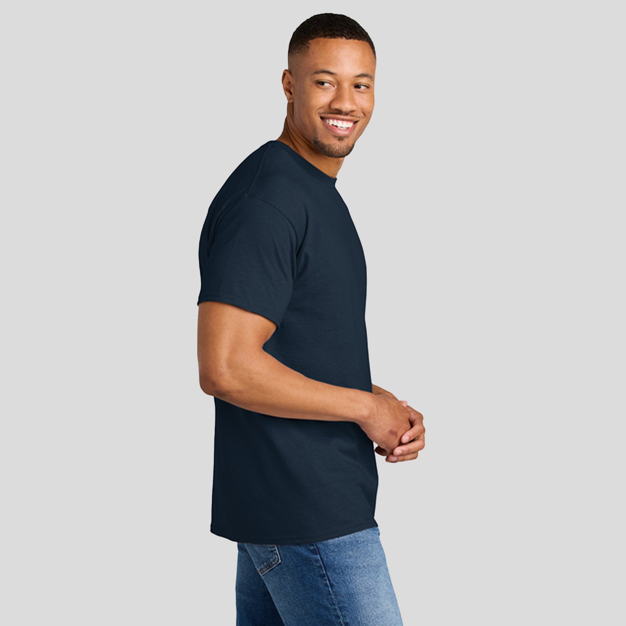 Gildan® DryBlend® 50 Cotton/50 Poly T-Shirt | Dark Navy