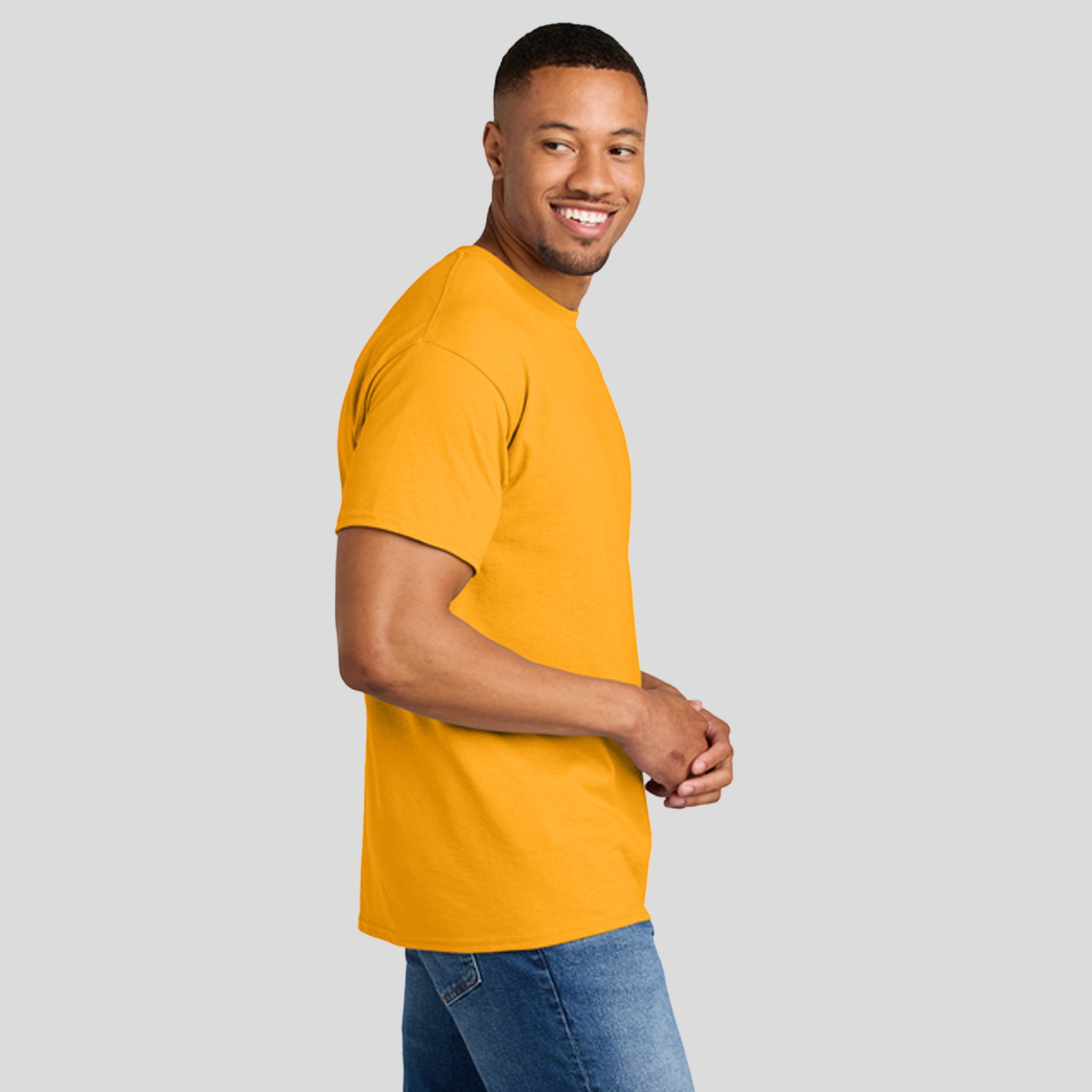 Gildan® DryBlend® 50 Cotton/50 Poly T-Shirt | Gold