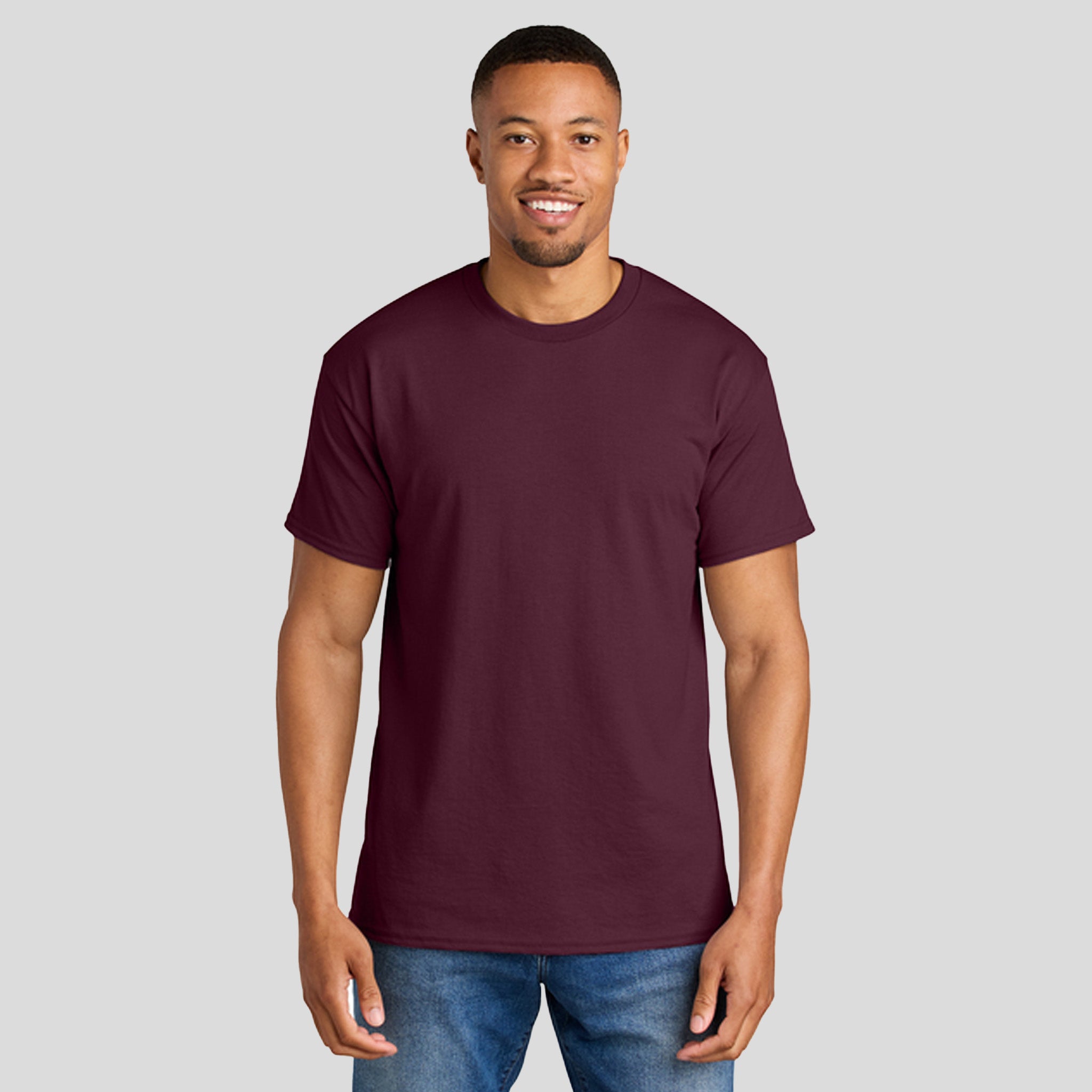 Gildan® DryBlend® 50 Cotton/50 Poly T-Shirt | Maroon
