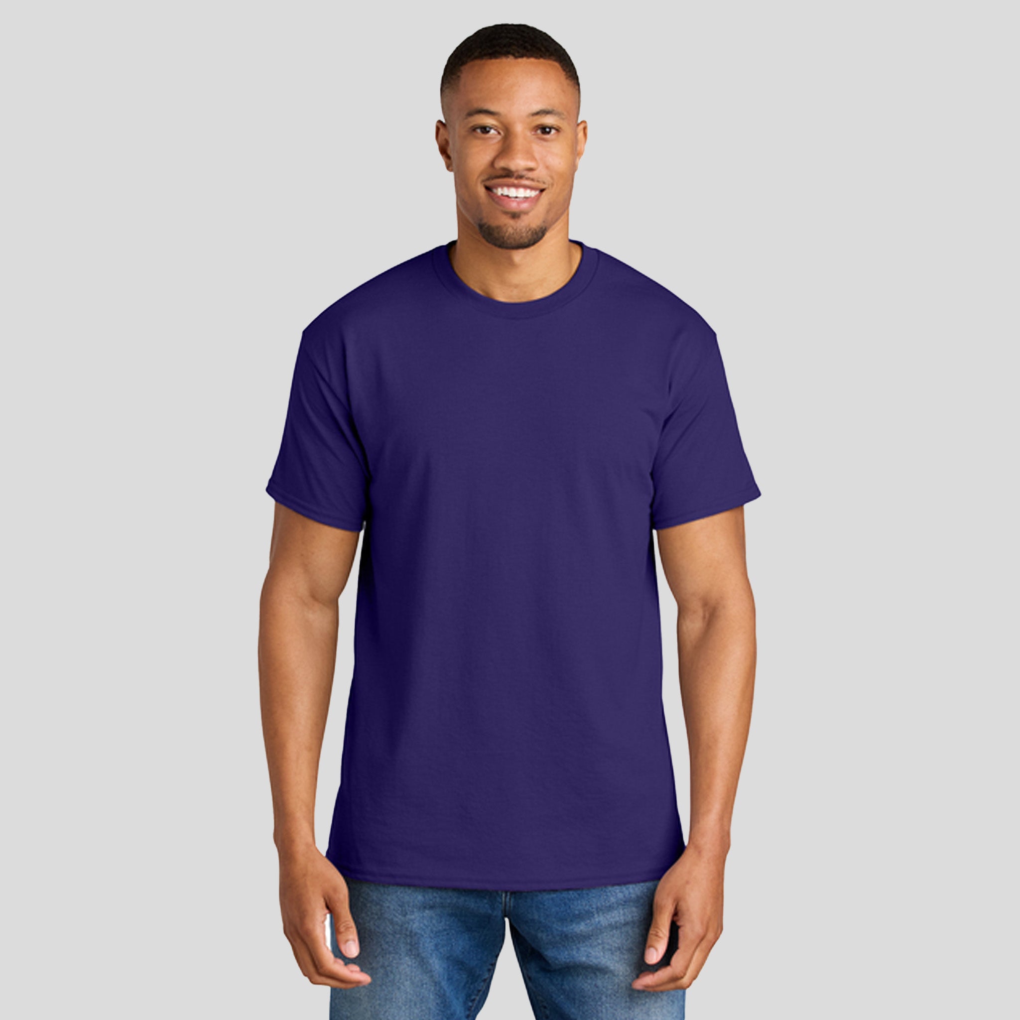 Gildan® DryBlend® 50 Cotton/50 Poly T-Shirt | Purple