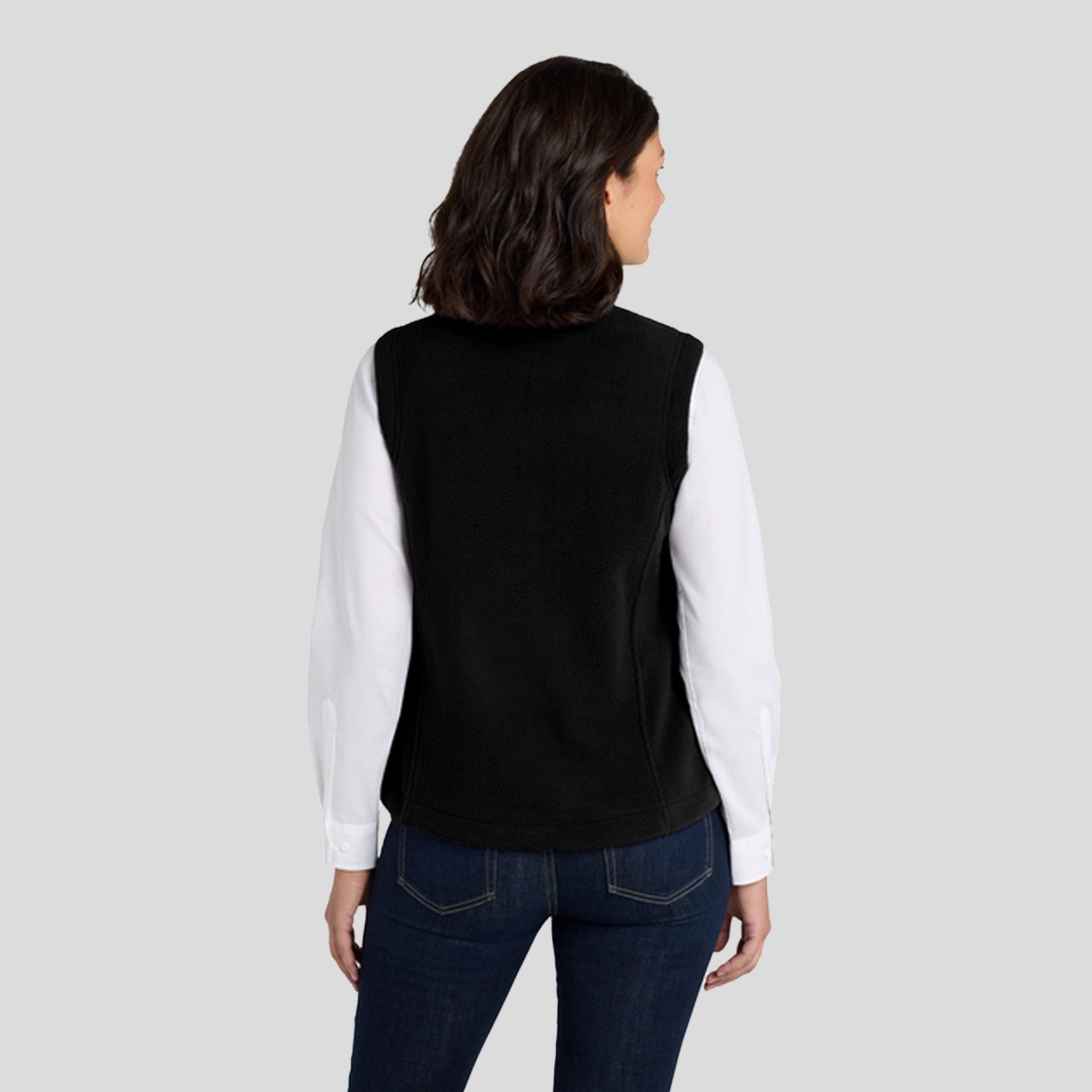 Women's Value Fleece Vest | Black