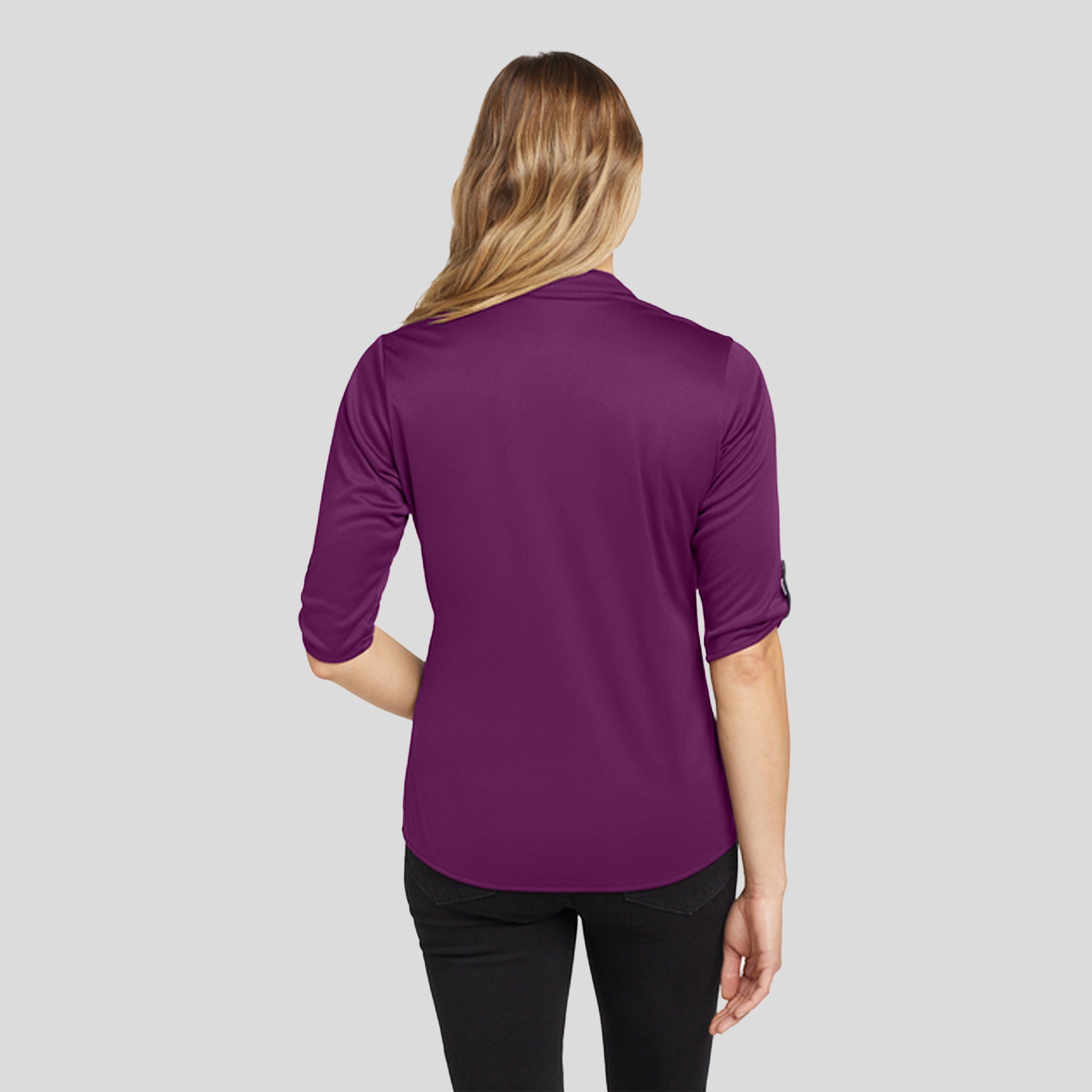 Crush Henley | Purple Luxe