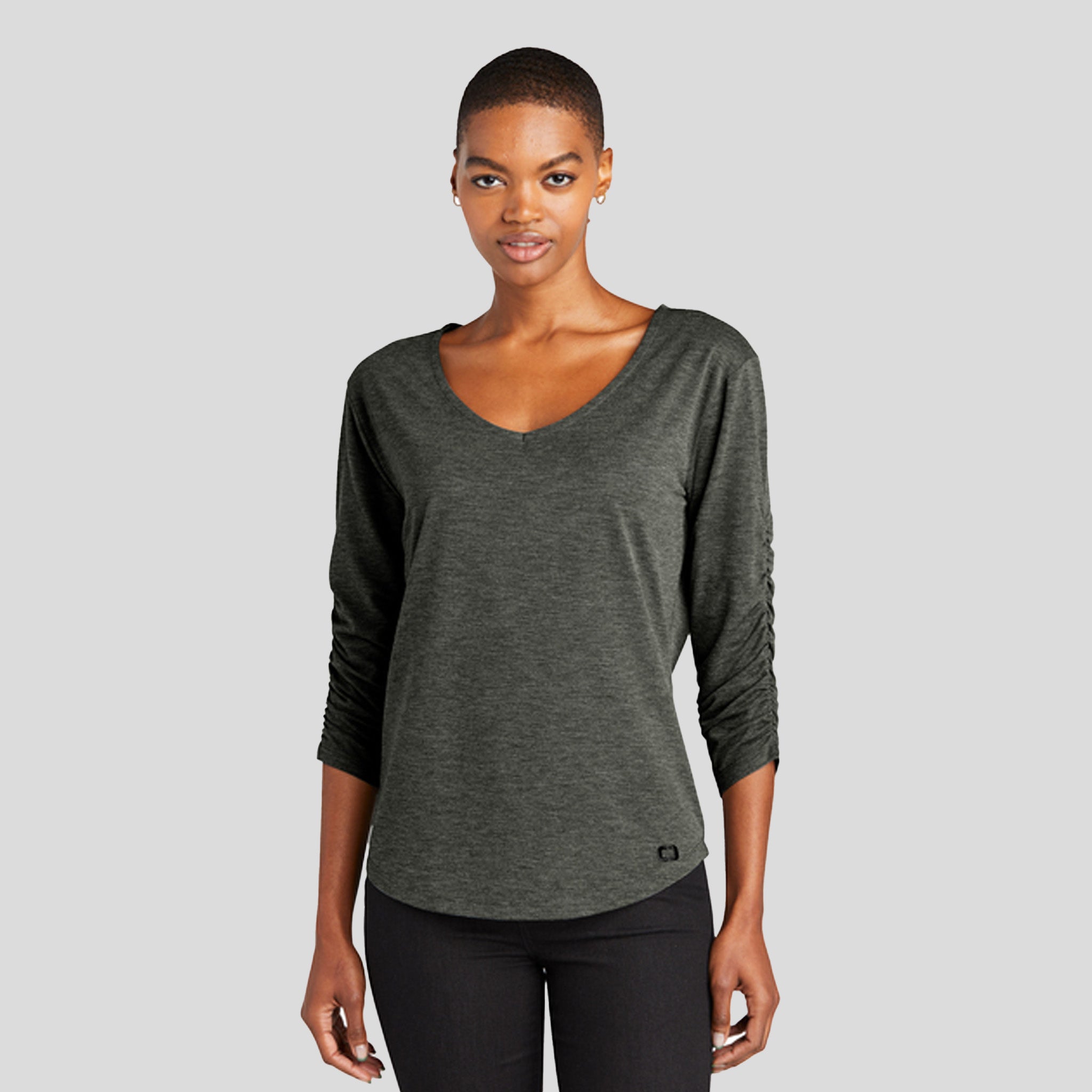 Women's Evolution V-Neck | Tarmac Grey