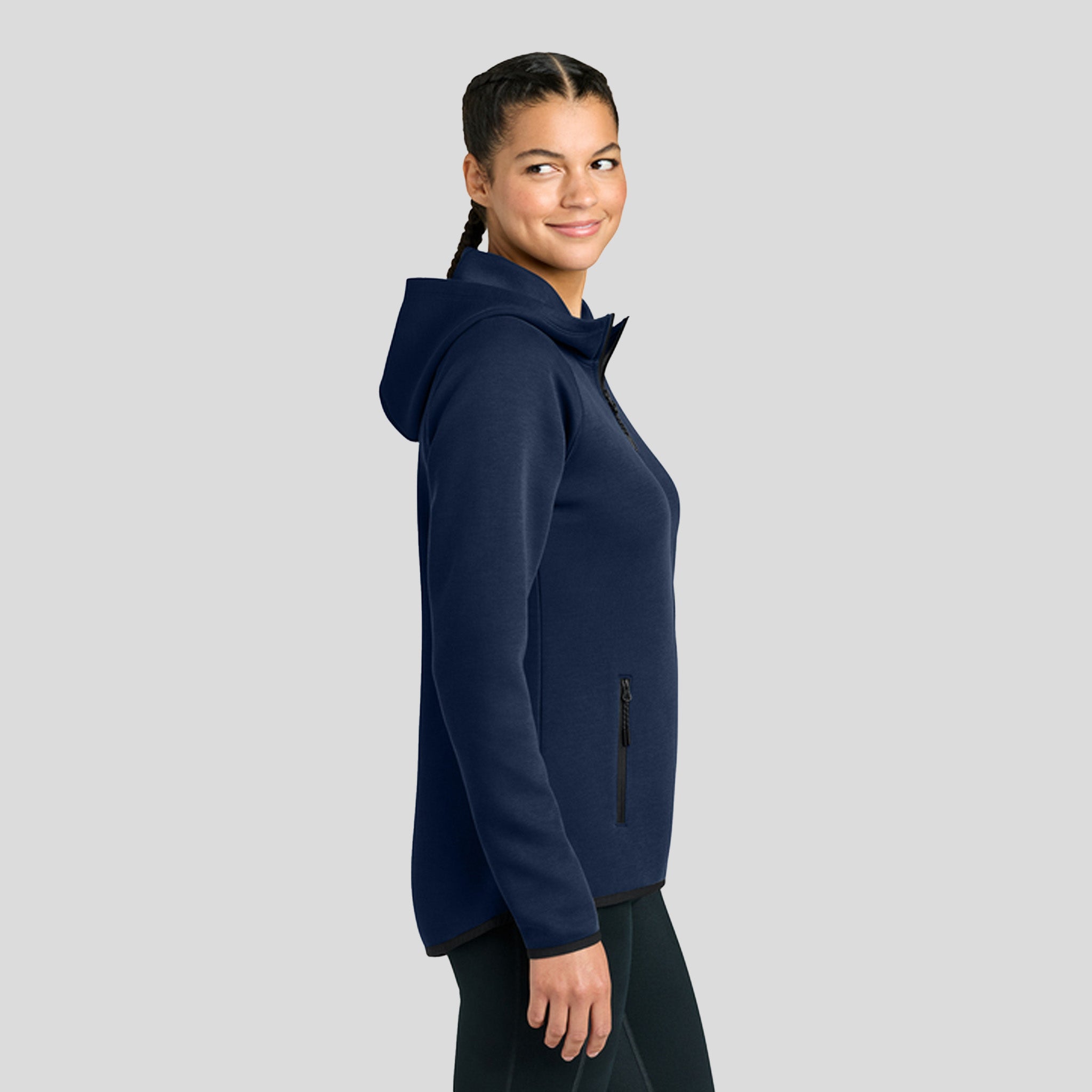 Women’s Phenom Full-Zip Hoodie | True Navy