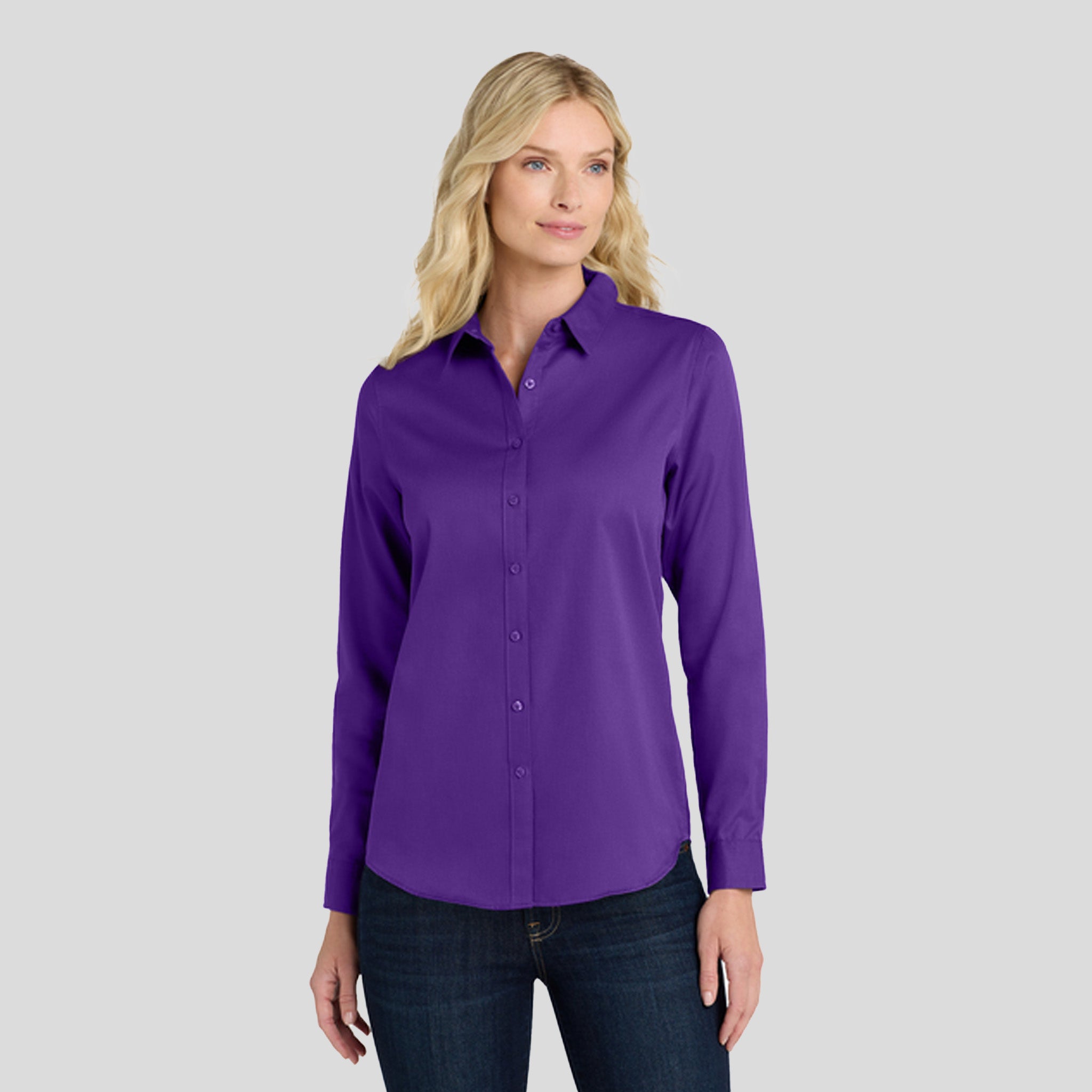 Women's Long Sleeve SuperPro React ™ | Purple