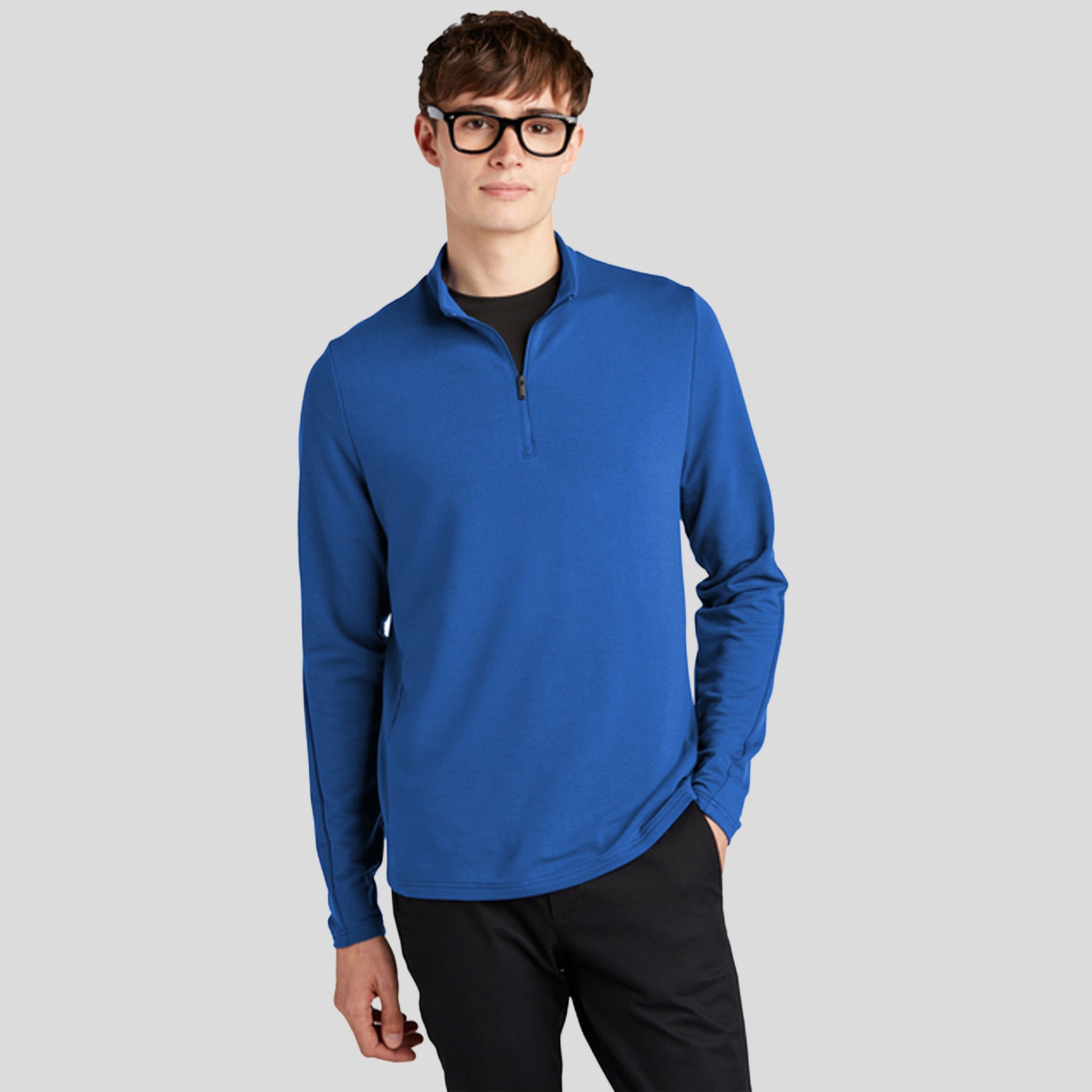 Stretch 1/4-Zip Pullover | Blue Note