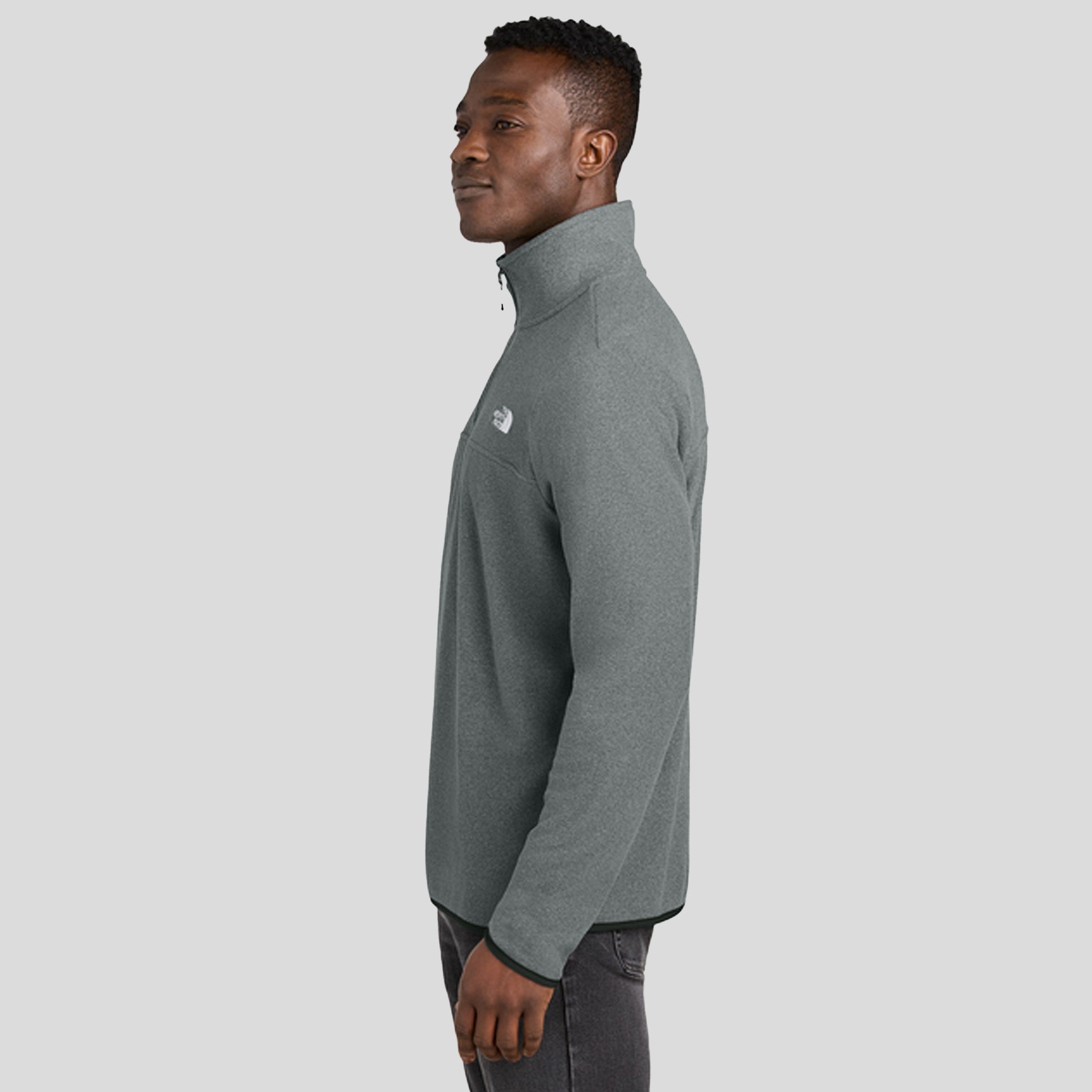 Glacier 1/4-Zip Fleece | TNF Medium Grey Heather