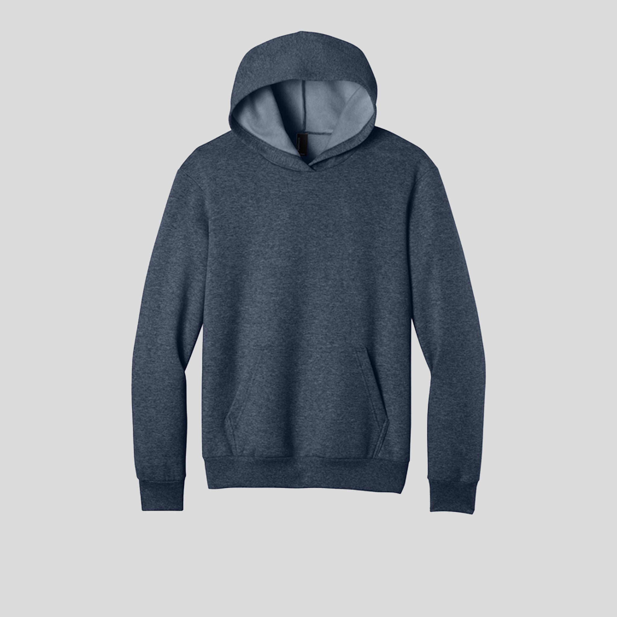 Easy Fleece Pullover Hooded Sweatshirt | Heather Navy