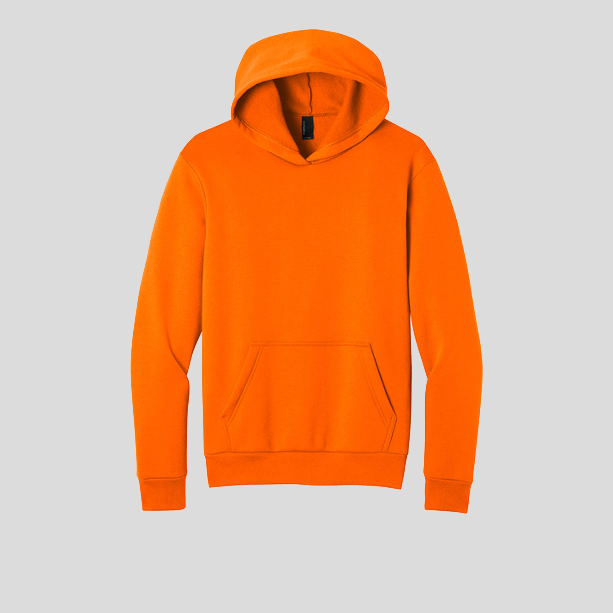 Easy Fleece Pullover Hooded Sweatshirt | Safety Orange