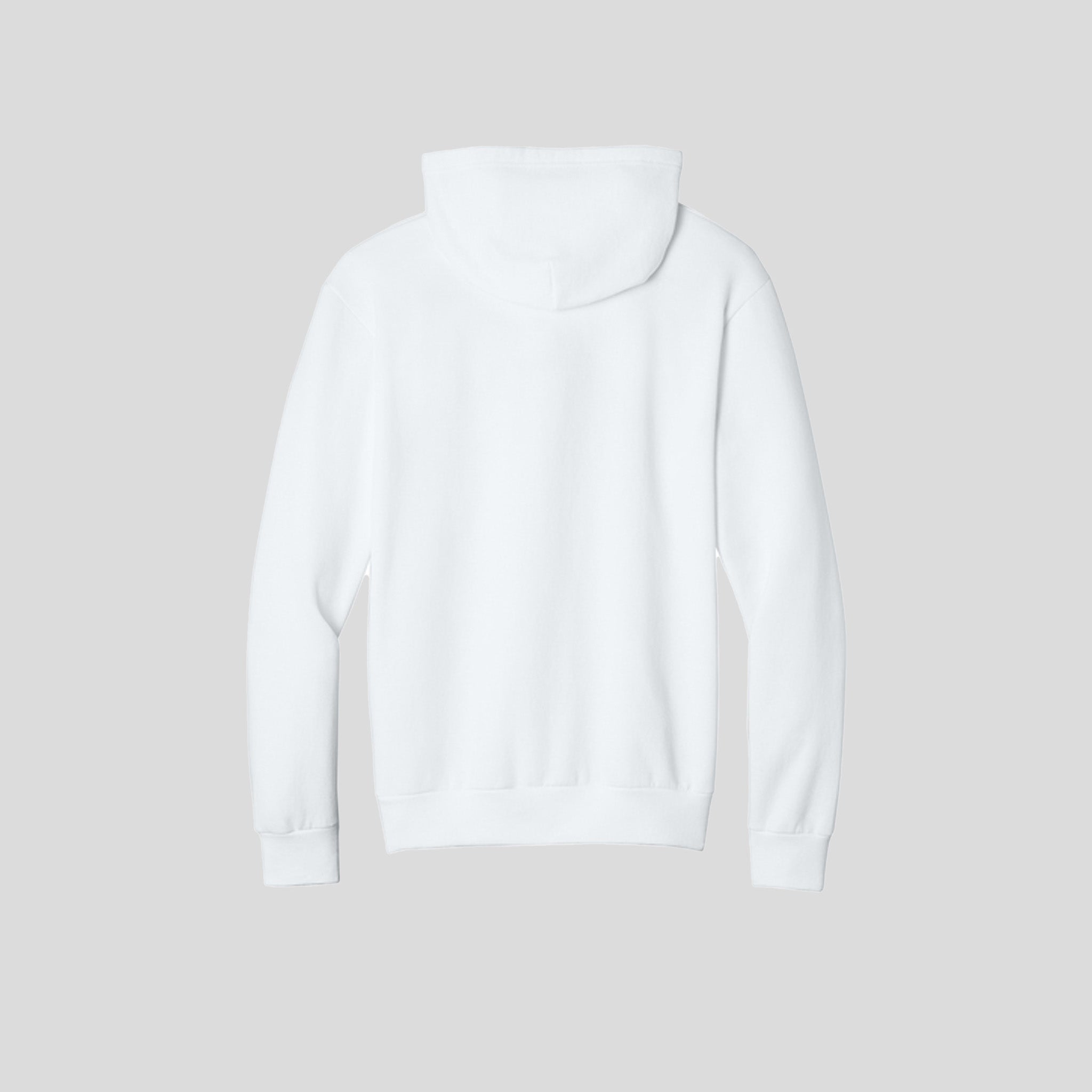 Easy Fleece Pullover Hooded Sweatshirt | White