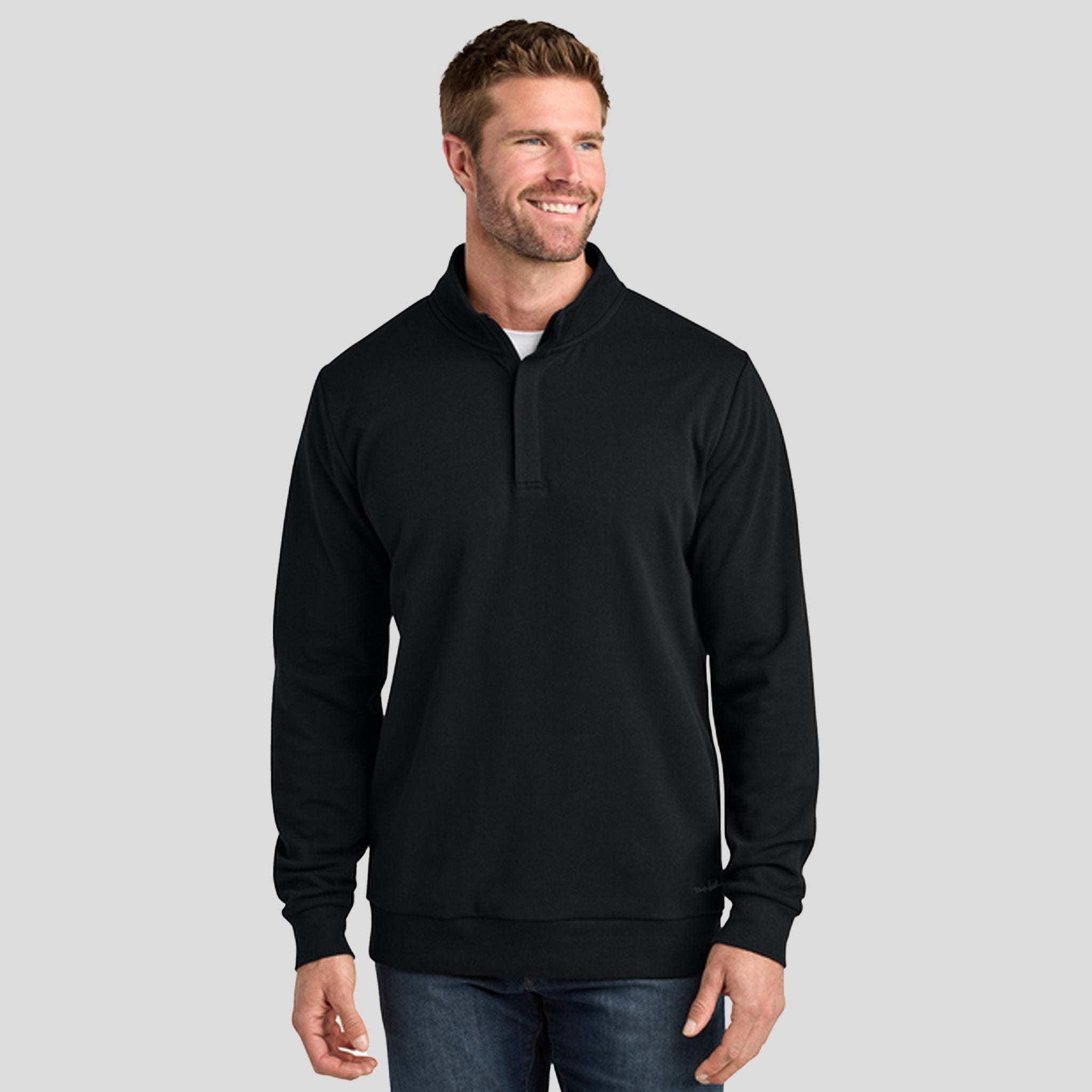 Men's Ocean Villa 1/4-Zip | Black