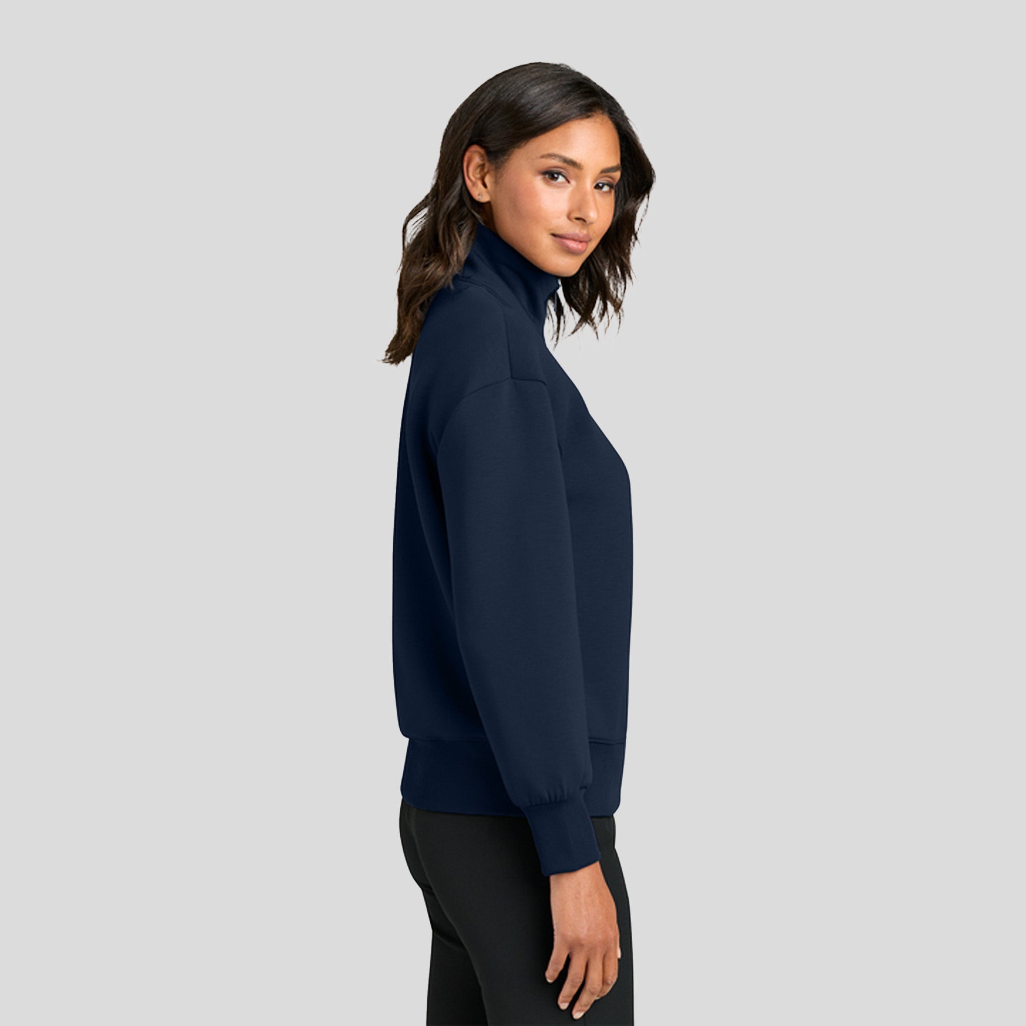 Women’s Soft Spacer 1/4-Zip | Night Navy