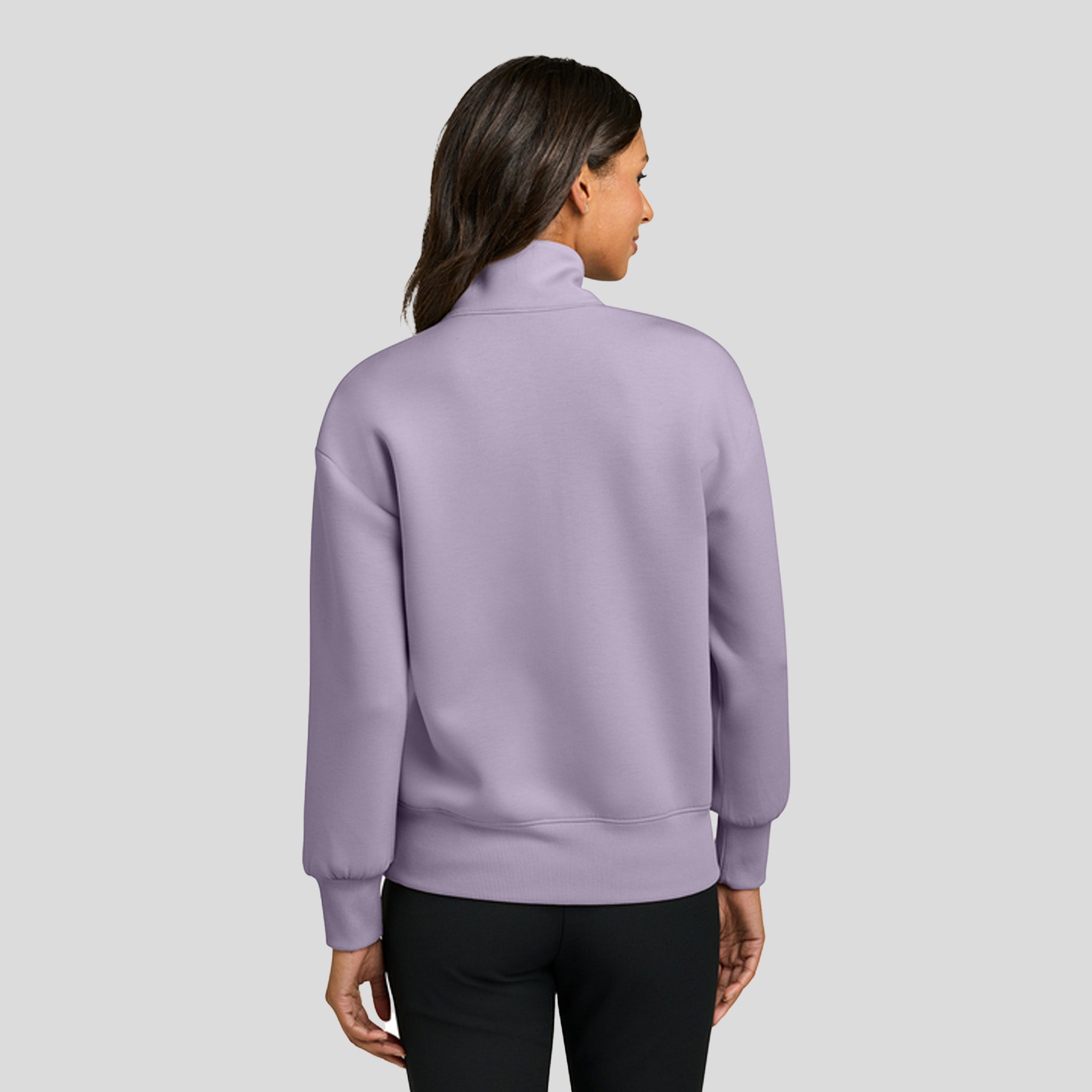 Women’s Soft Spacer 1/4-Zip | Purple Ash