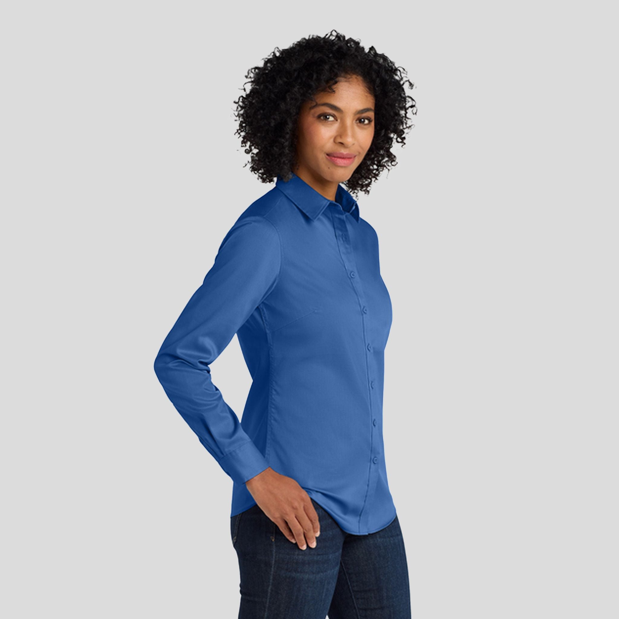 Women's SuperPro™ Twill Shirt | True Blue