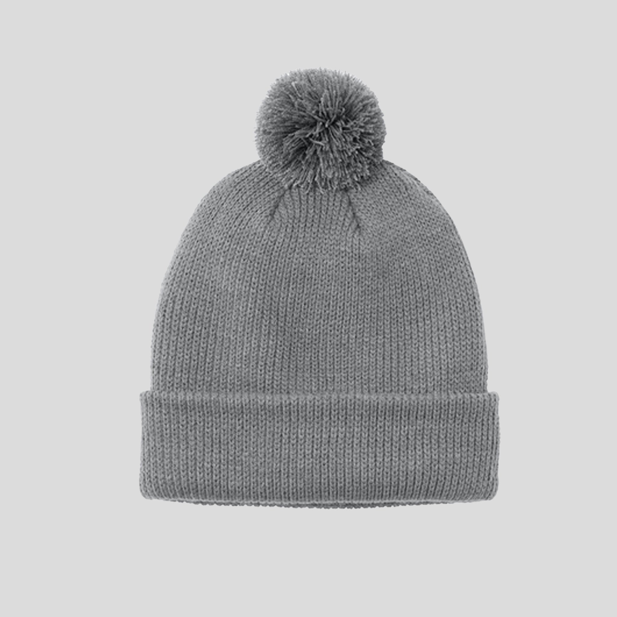Cozy Pom Beanie | Gusty Grey