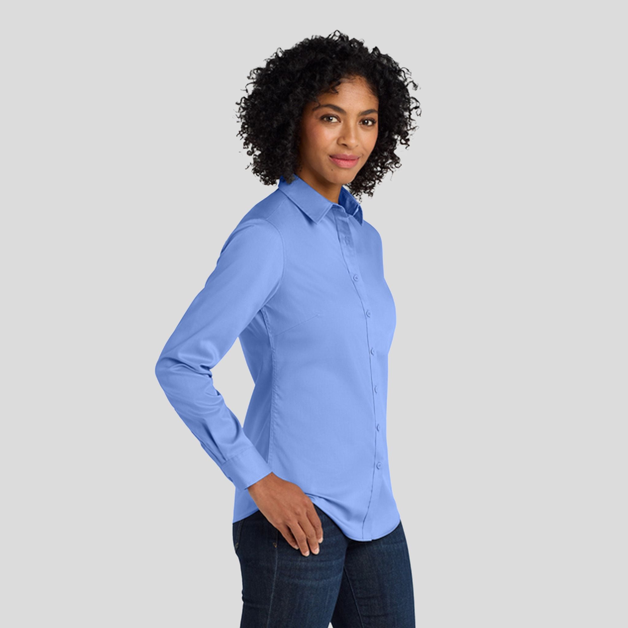 Women's SuperPro™ Twill Shirt | Ultramarine Blue